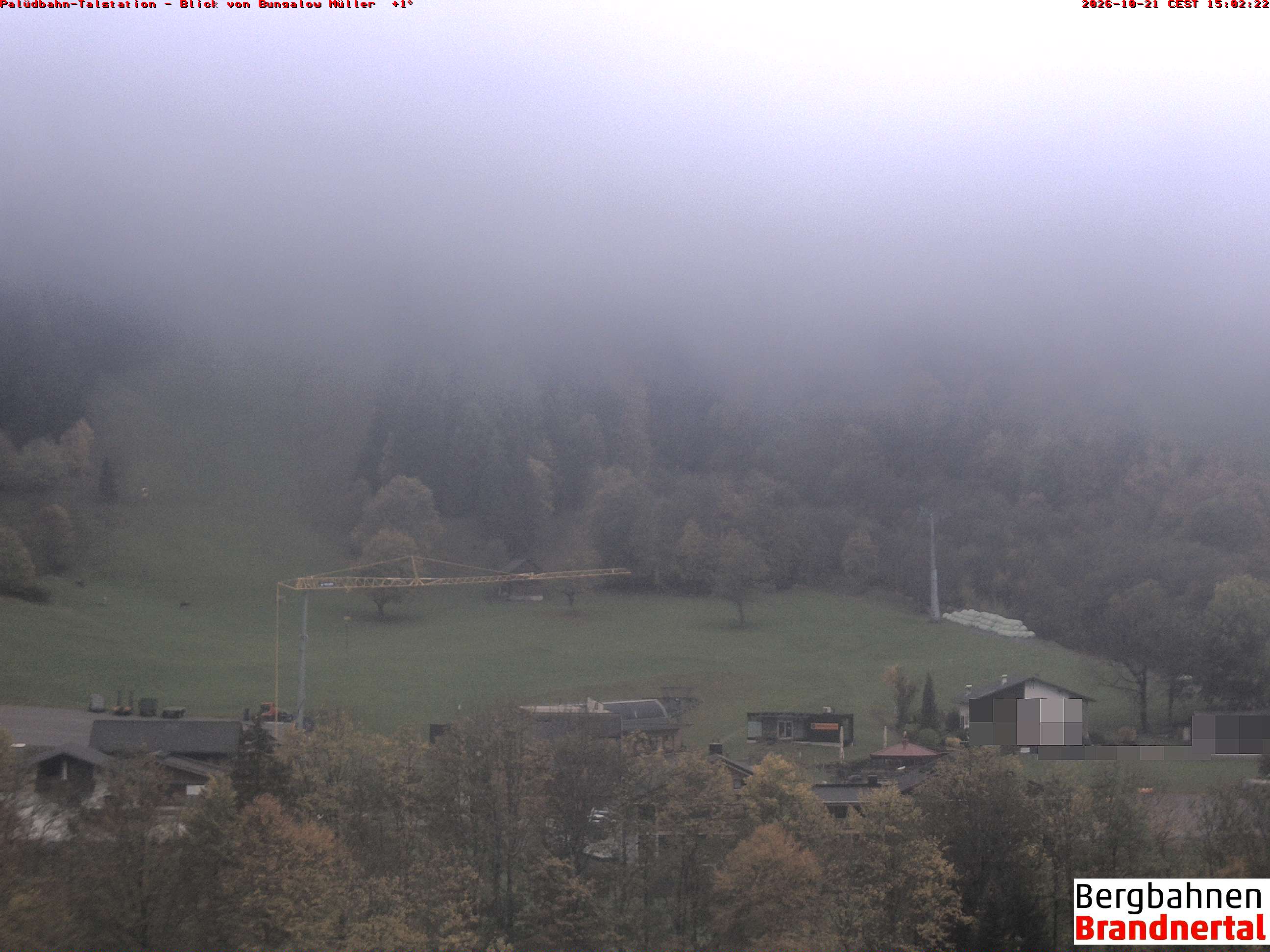Blick auf Palüdbahn von Bungalow Müller