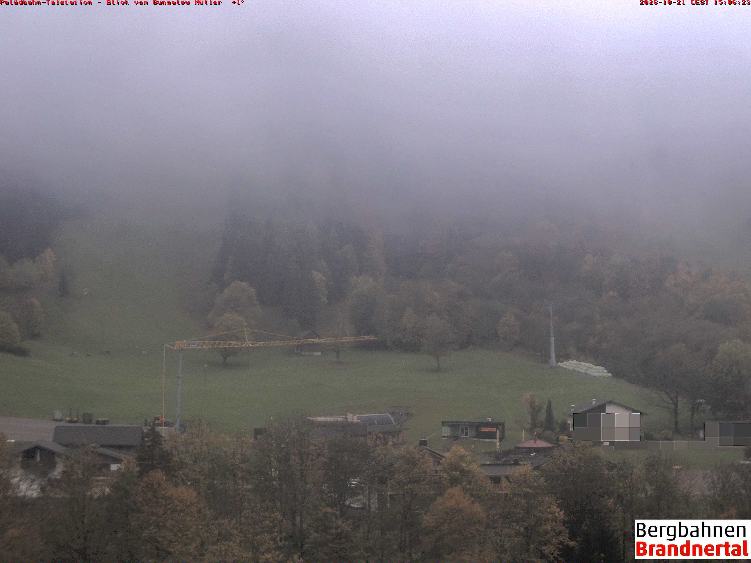 Blick auf Palüdbahn von Bungalow Müller