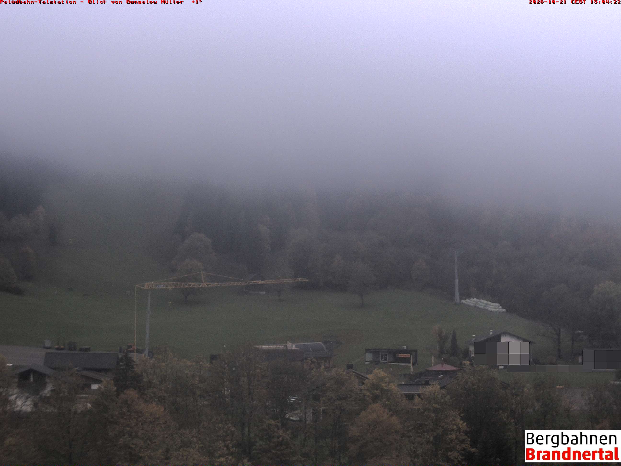 Blick auf Palüdbahn von Bungalow Müller