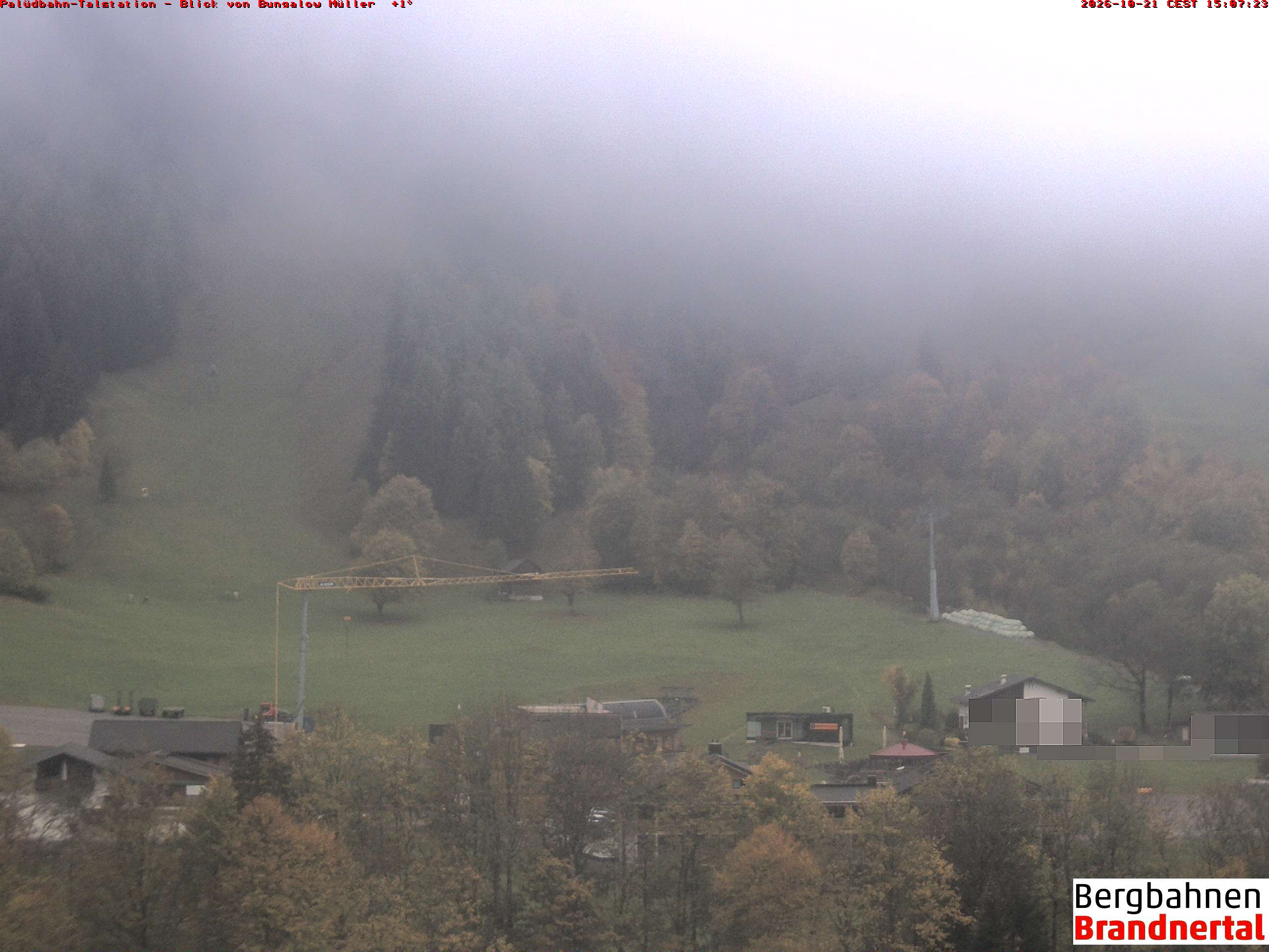 Blick auf Palüdbahn von Bungalow Müller