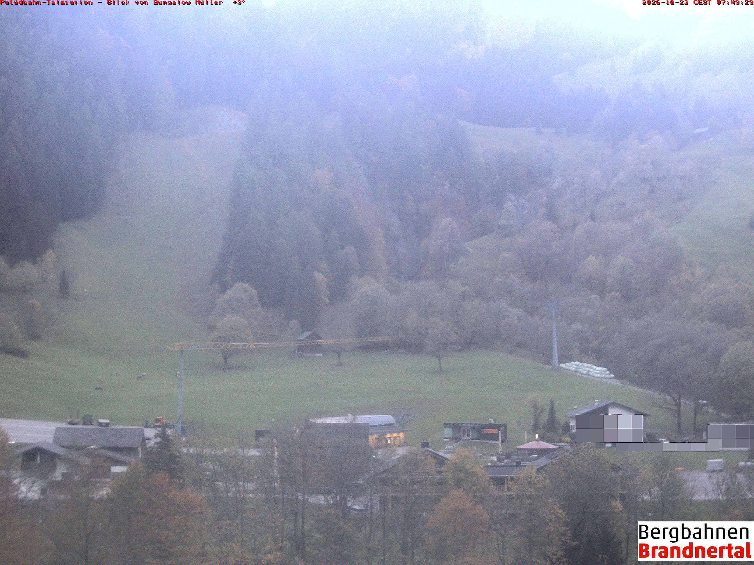 Blick auf Palüdbahn von Bungalow Müller