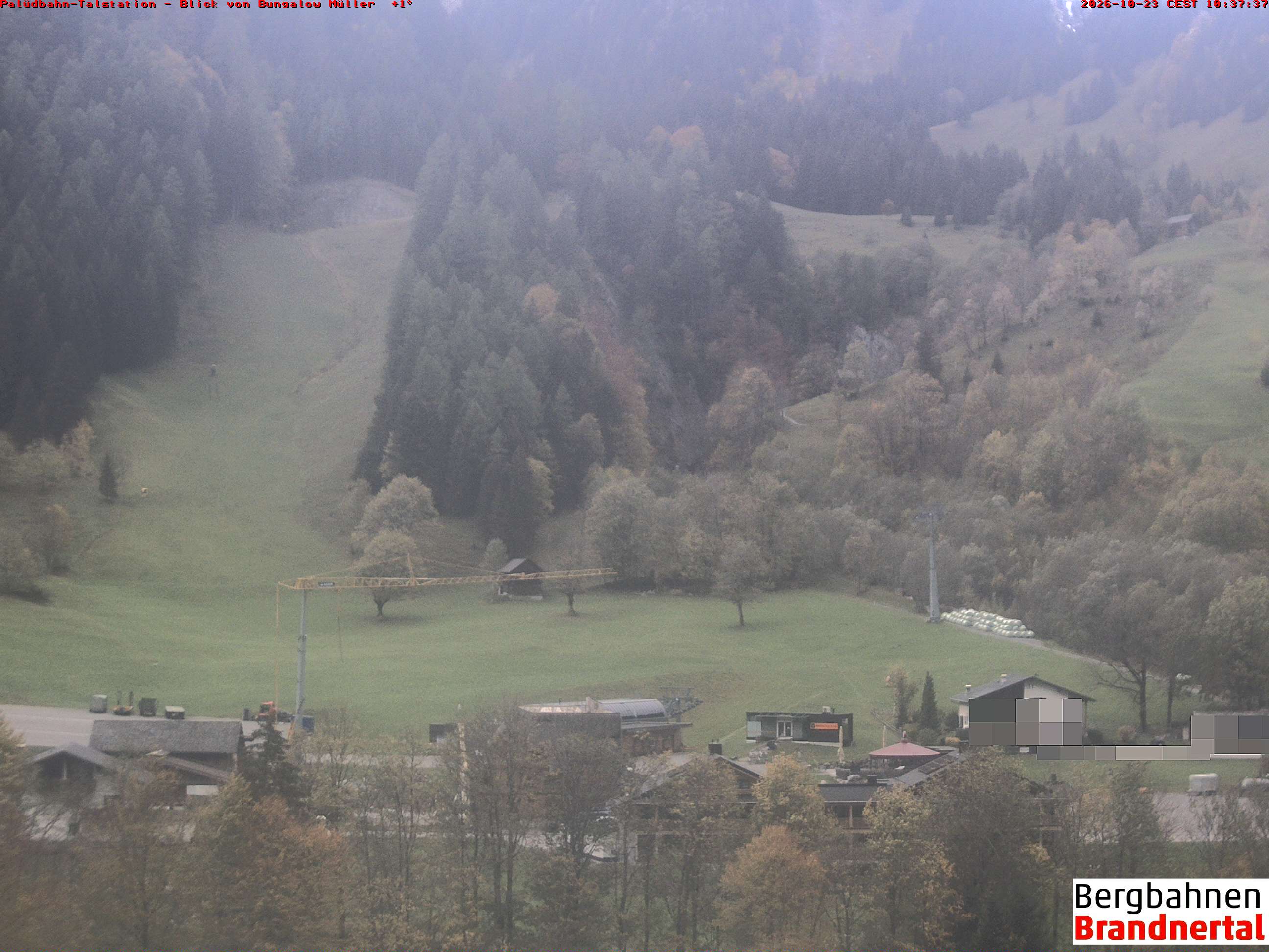 Blick auf Palüdbahn von Bungalow Müller