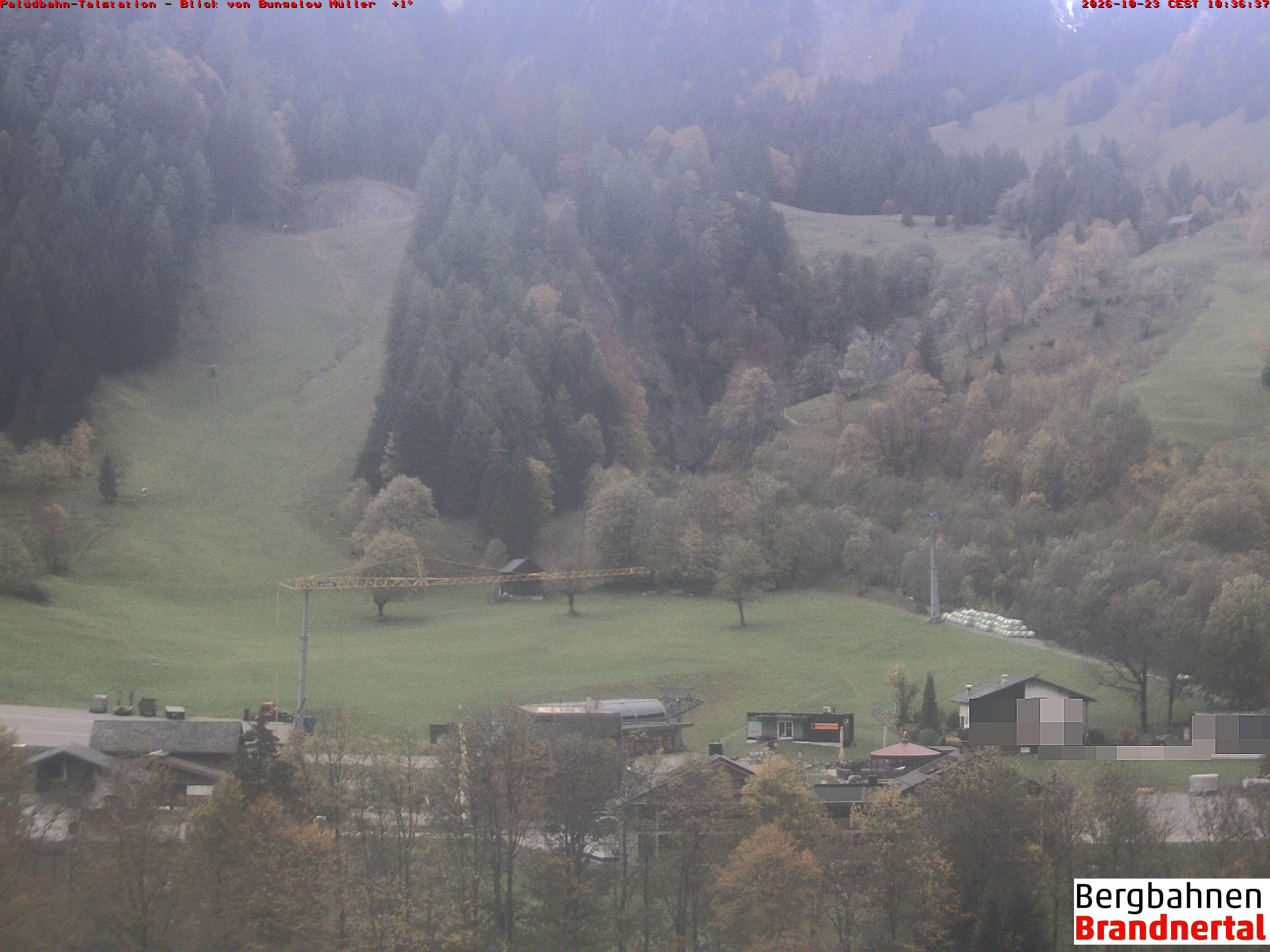 Blick auf Palüdbahn von Bungalow Müller