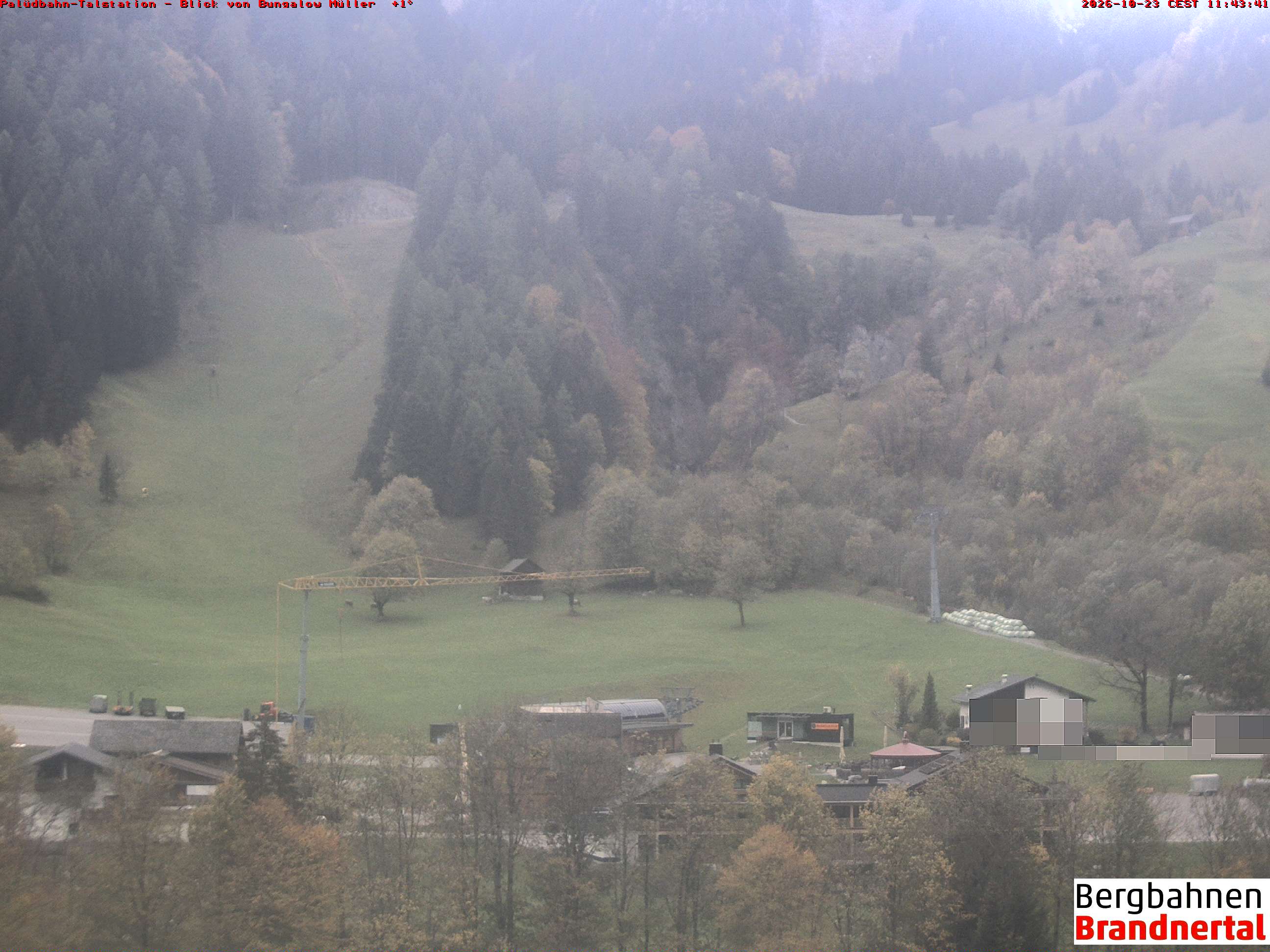 Blick auf Palüdbahn von Bungalow Müller