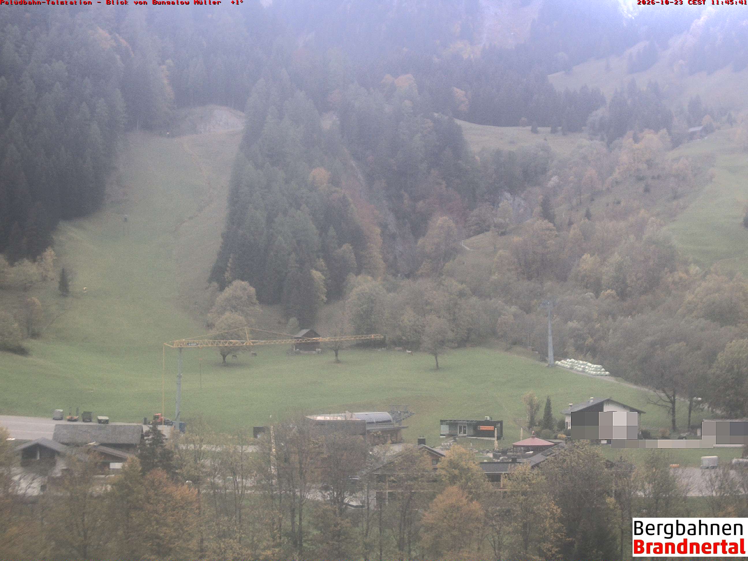 Blick auf Palüdbahn von Bungalow Müller