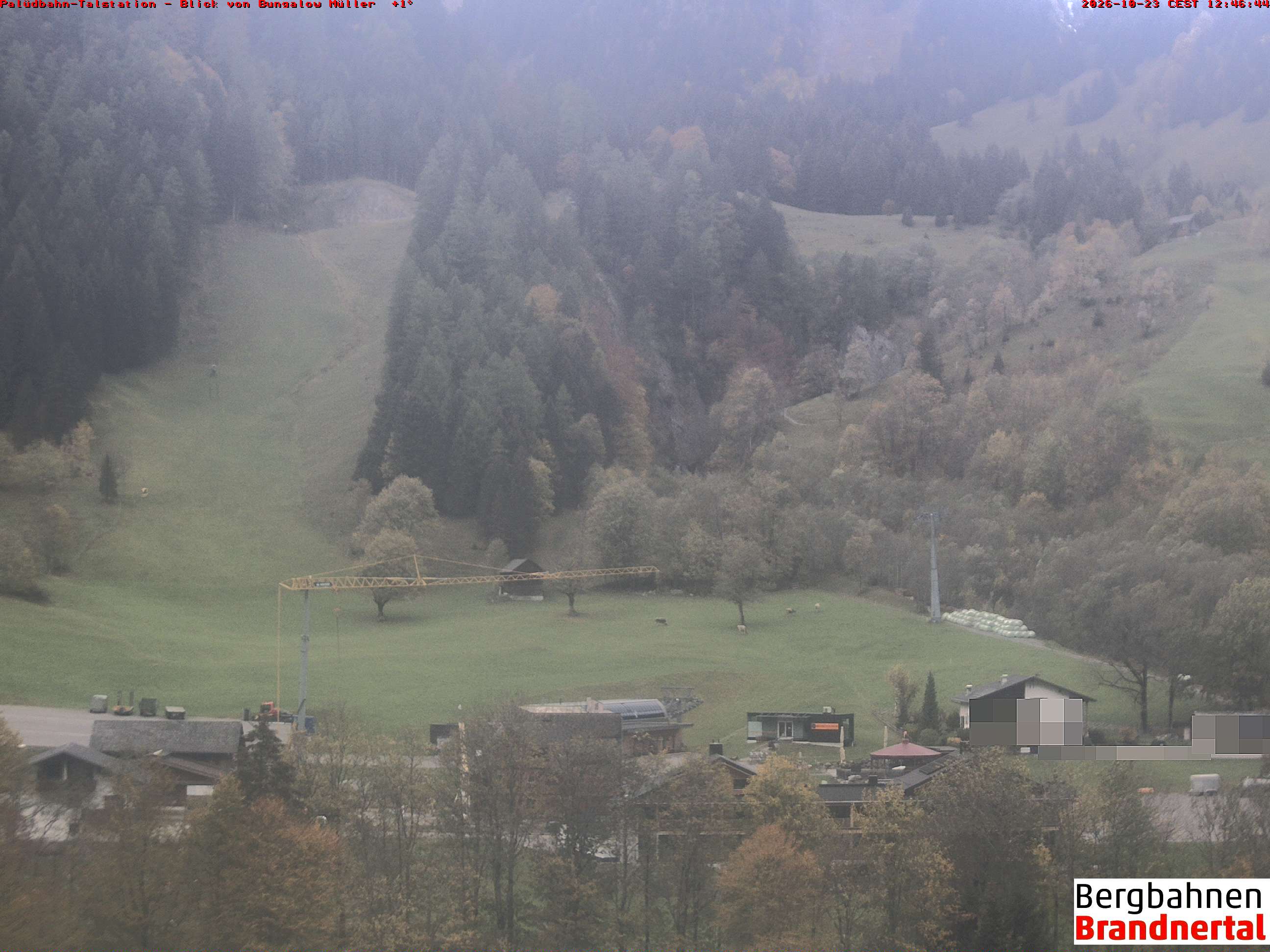 Blick auf Palüdbahn von Bungalow Müller