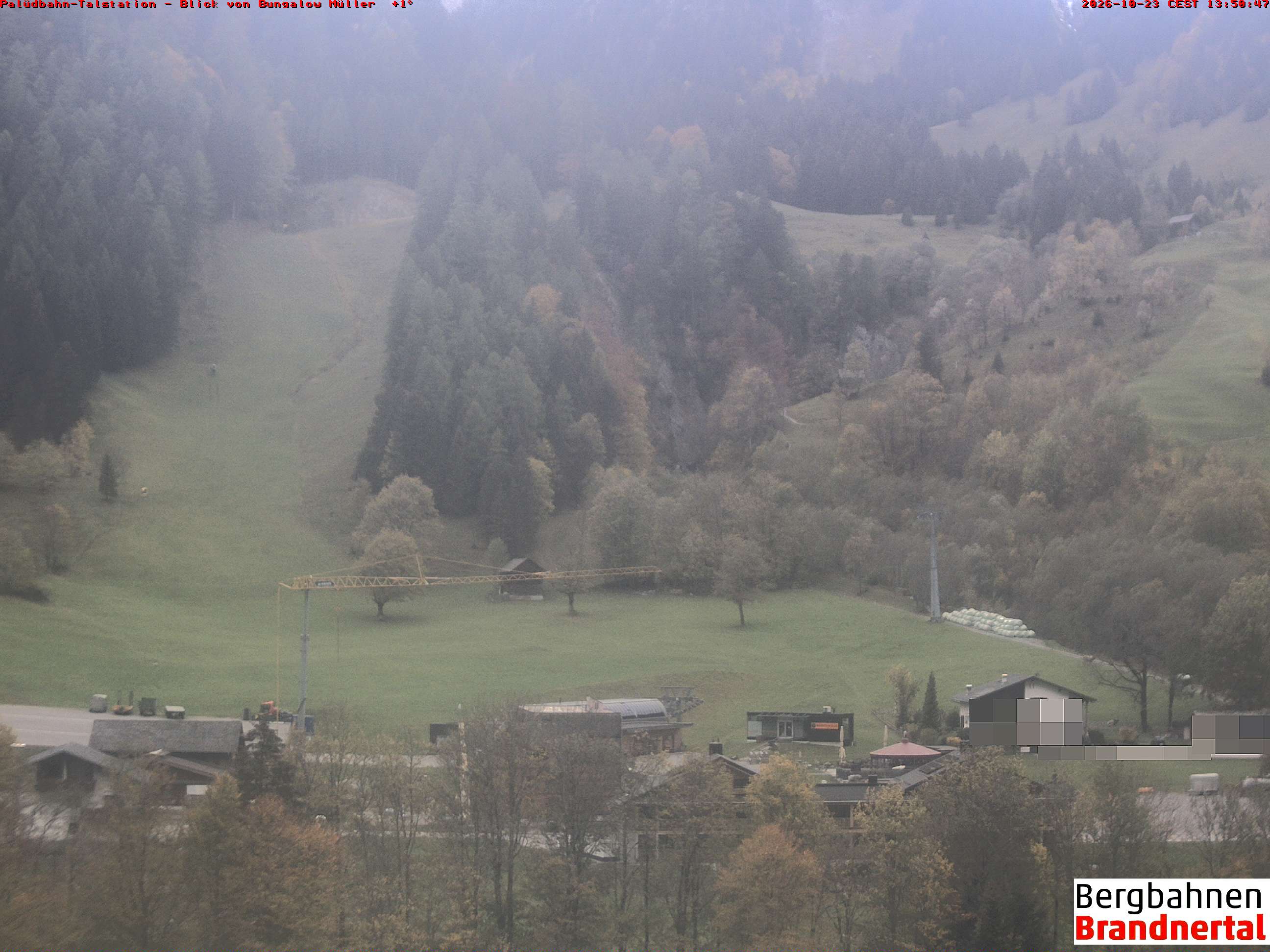 Blick auf Palüdbahn von Bungalow Müller