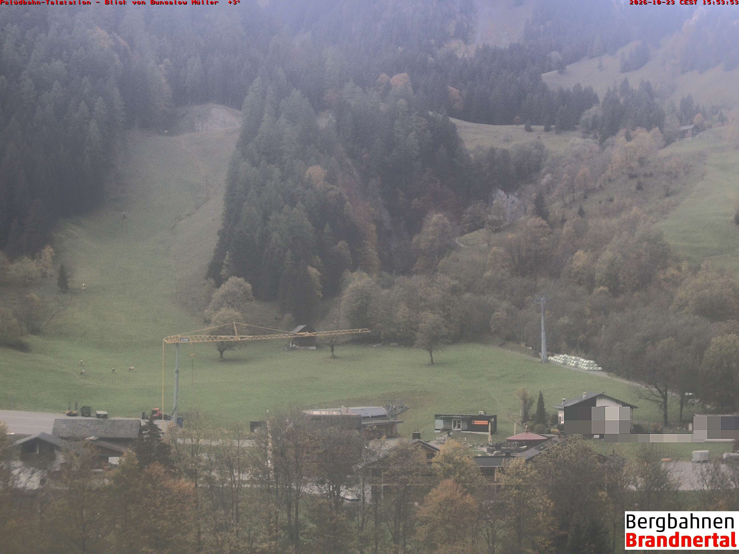 Blick auf Palüdbahn von Bungalow Müller