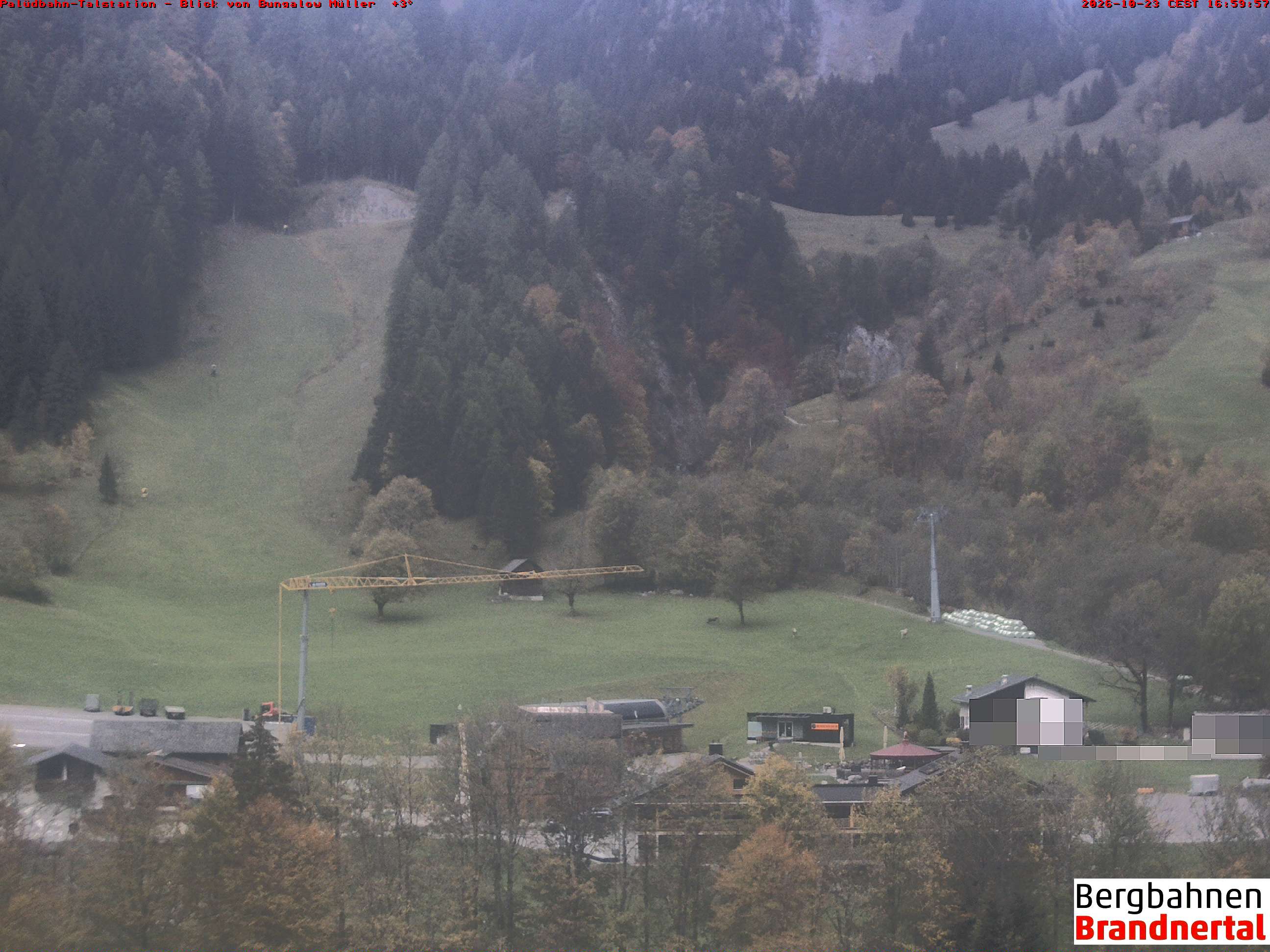 Blick auf Palüdbahn von Bungalow Müller