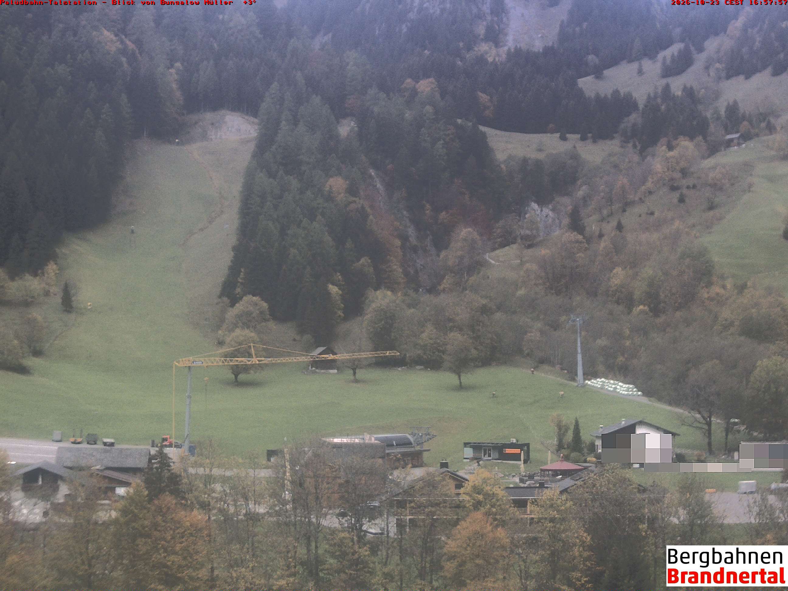 Blick auf Palüdbahn von Bungalow Müller