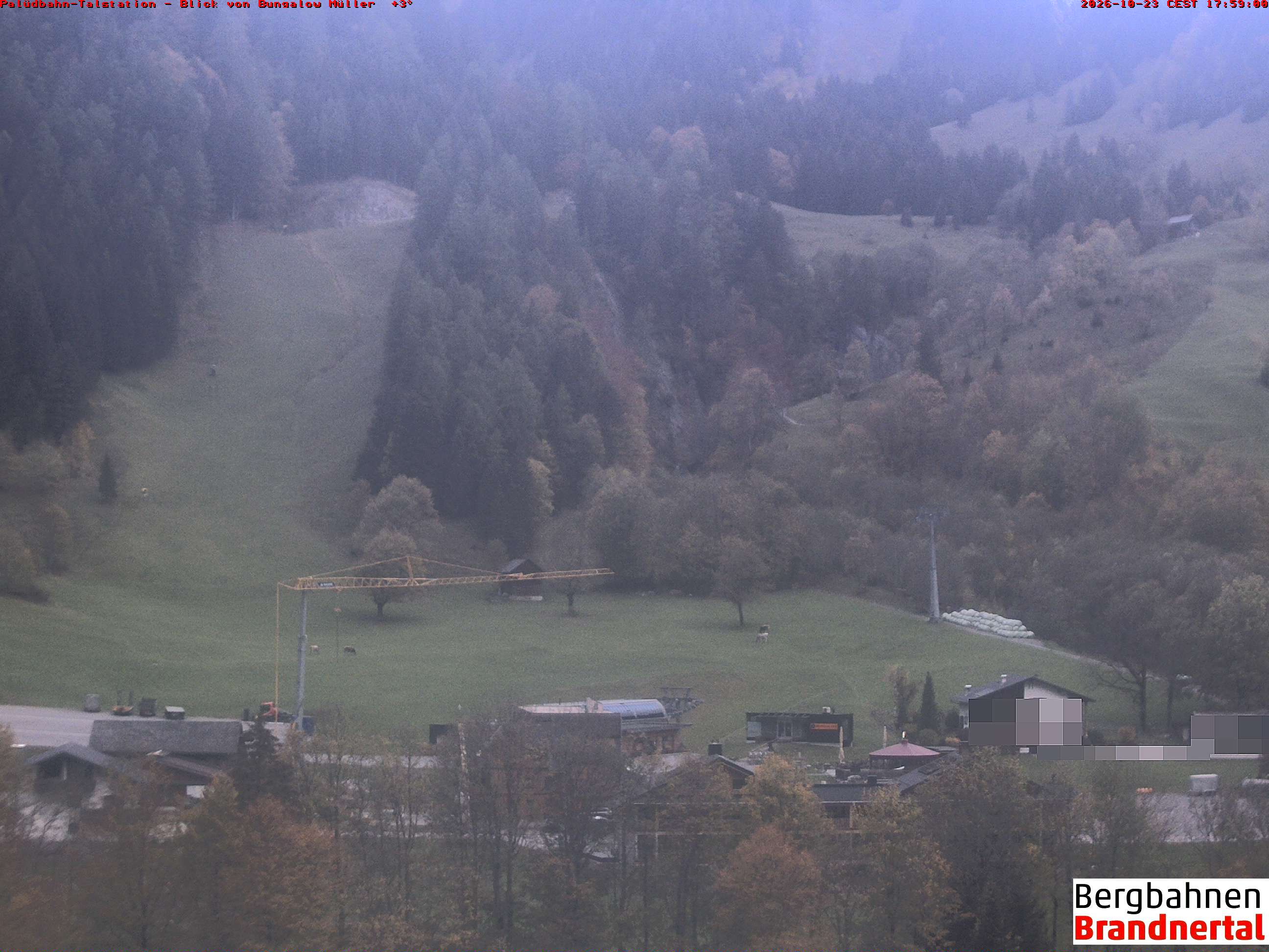 Blick auf Palüdbahn von Bungalow Müller