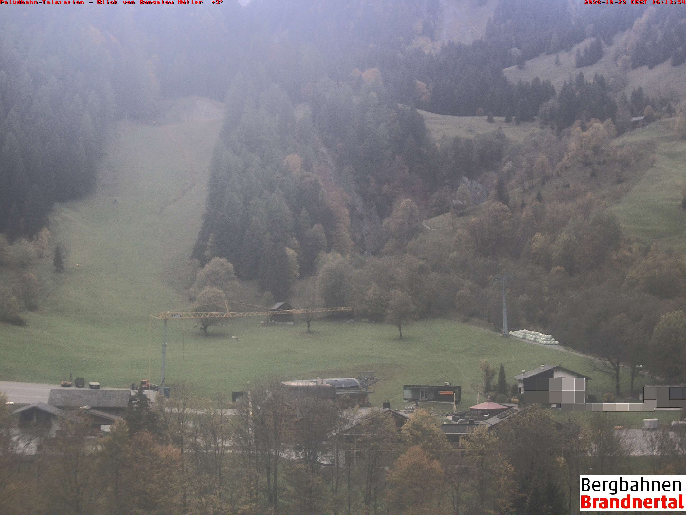 Blick auf Palüdbahn von Bungalow Müller