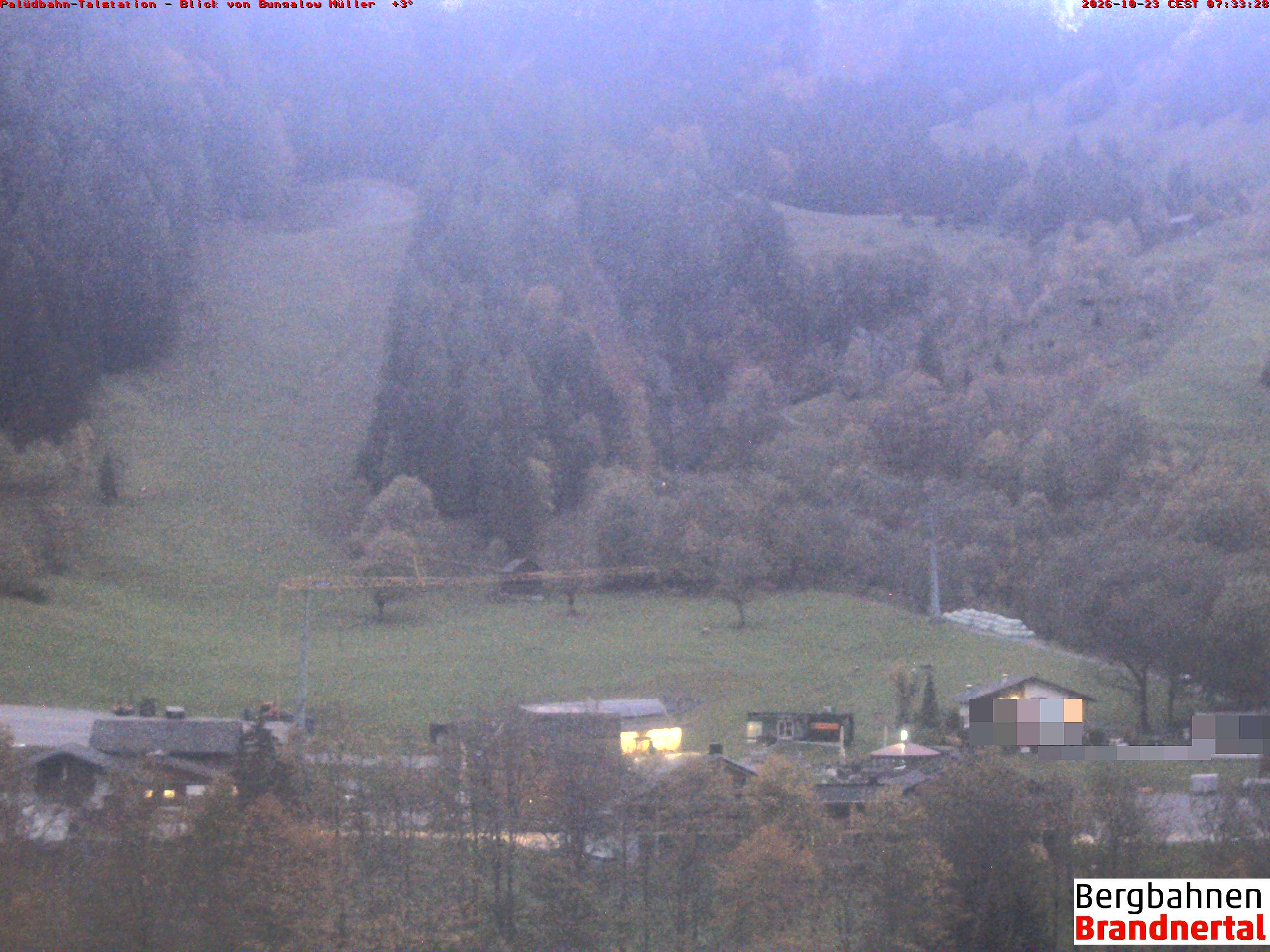 Blick auf Palüdbahn von Bungalow Müller