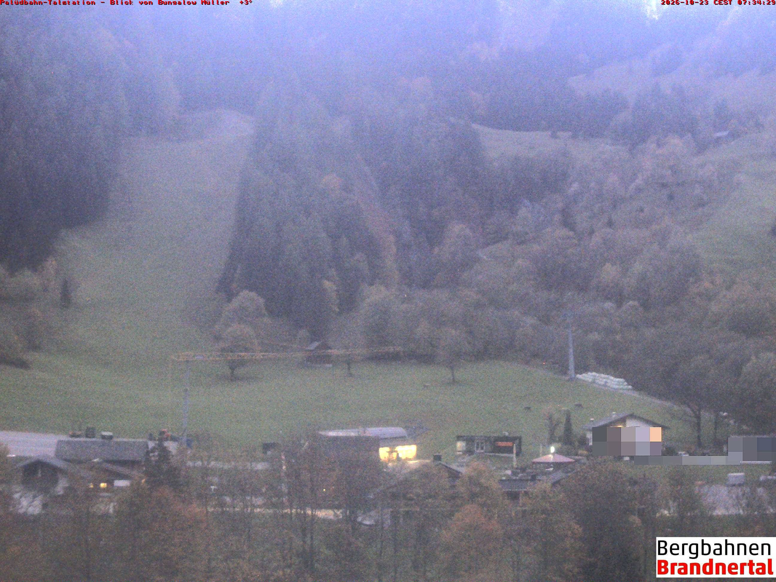 Blick auf Palüdbahn von Bungalow Müller