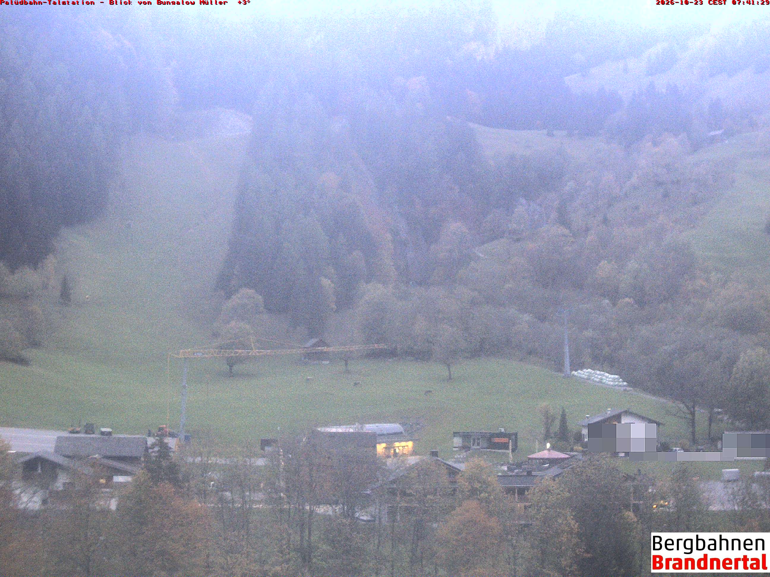 Blick auf Palüdbahn von Bungalow Müller