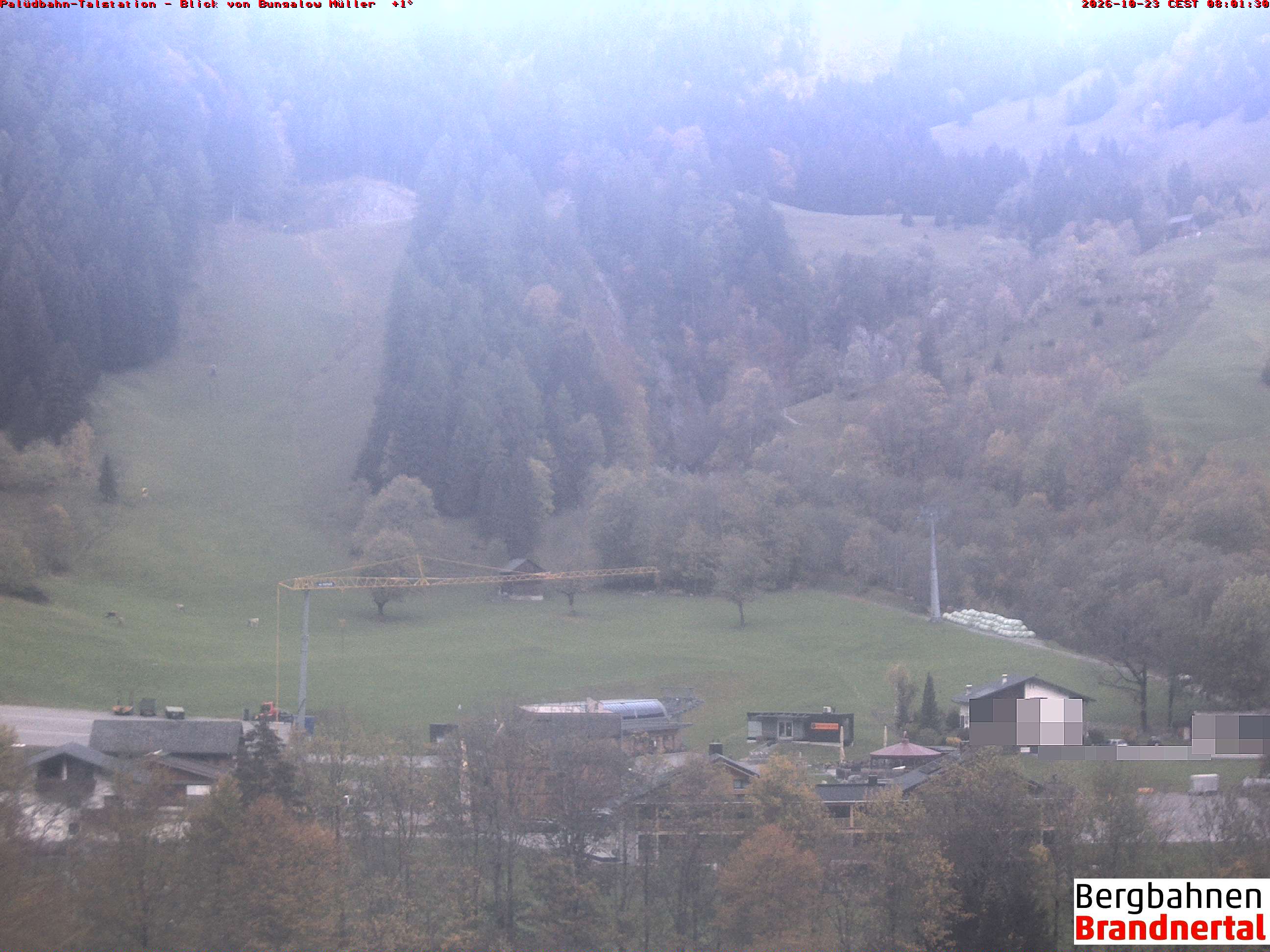 Blick auf Palüdbahn von Bungalow Müller