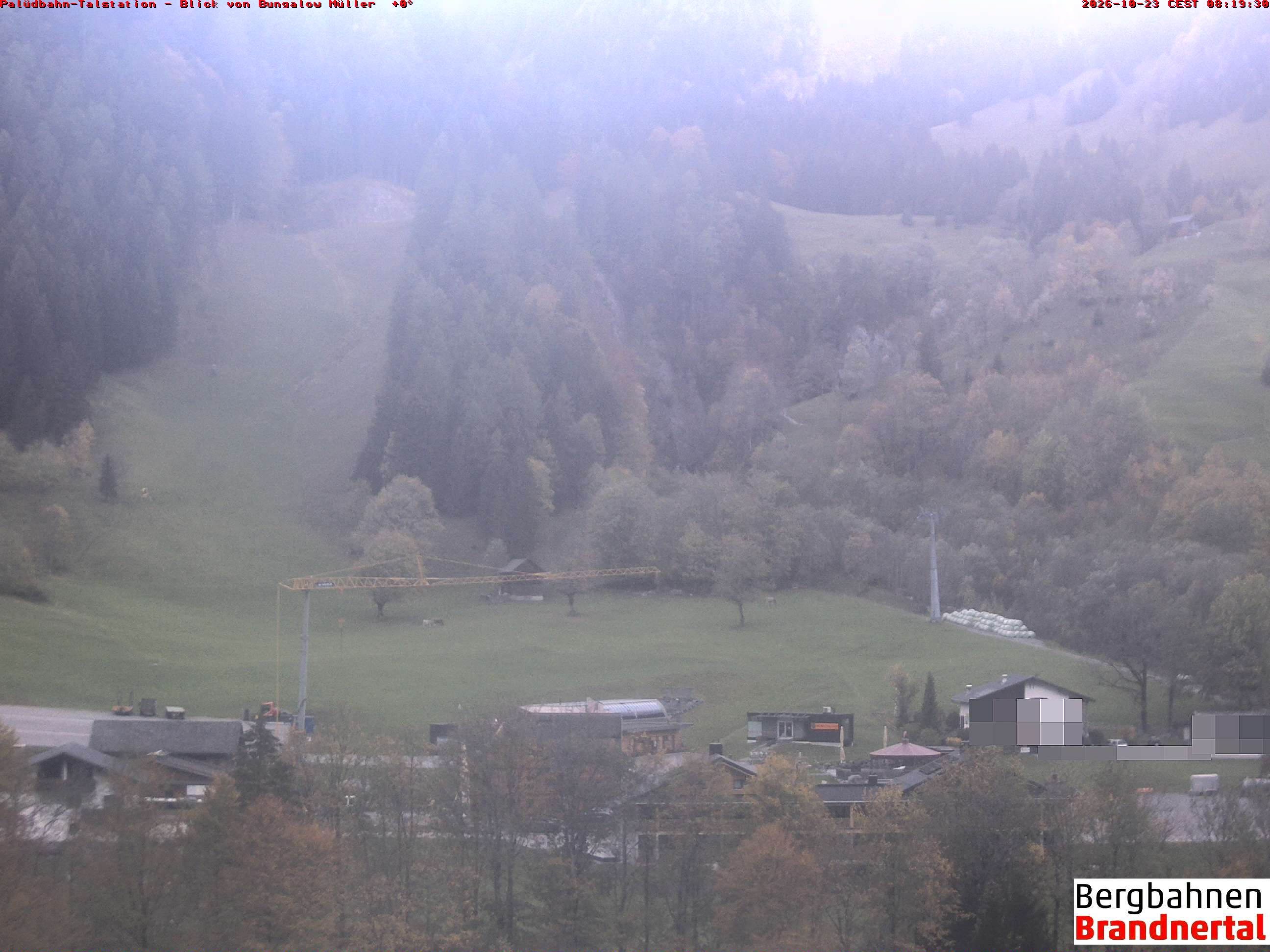 Blick auf Palüdbahn von Bungalow Müller