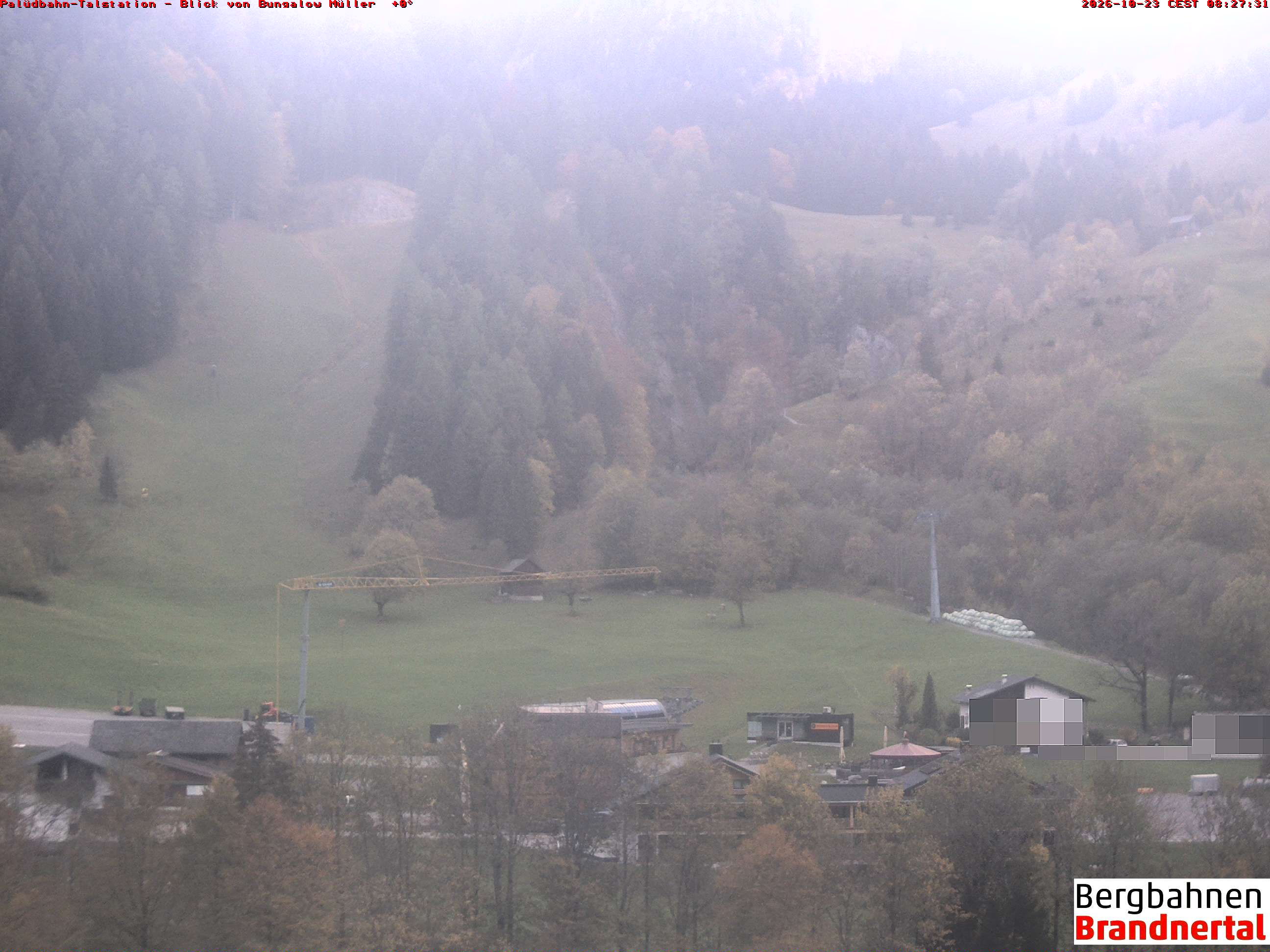 Blick auf Palüdbahn von Bungalow Müller