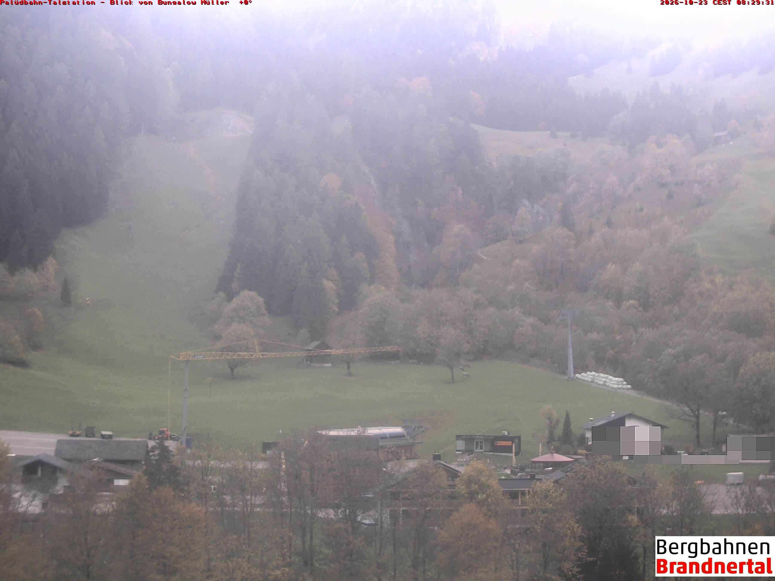 Blick auf Palüdbahn von Bungalow Müller