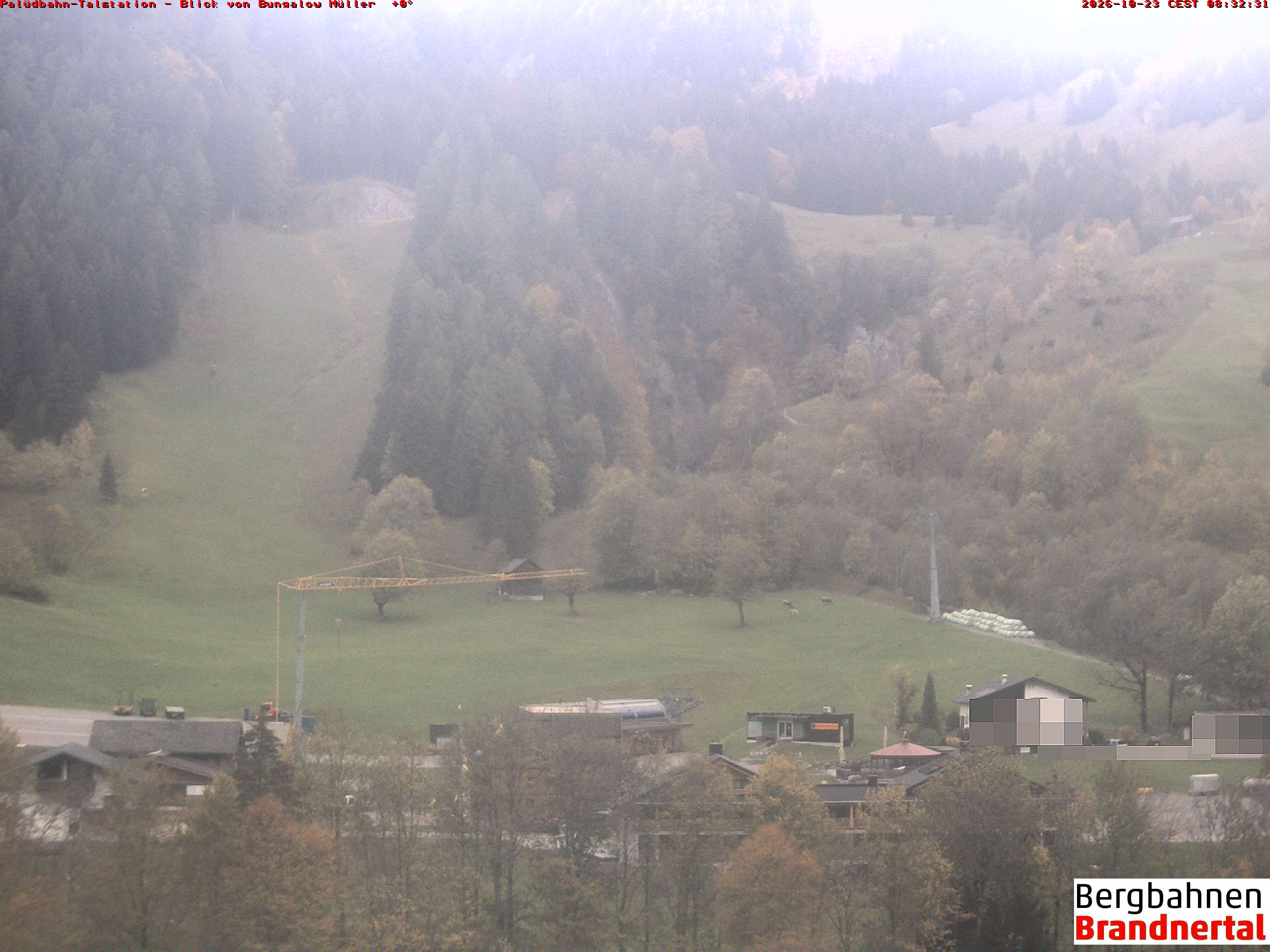 Blick auf Palüdbahn von Bungalow Müller