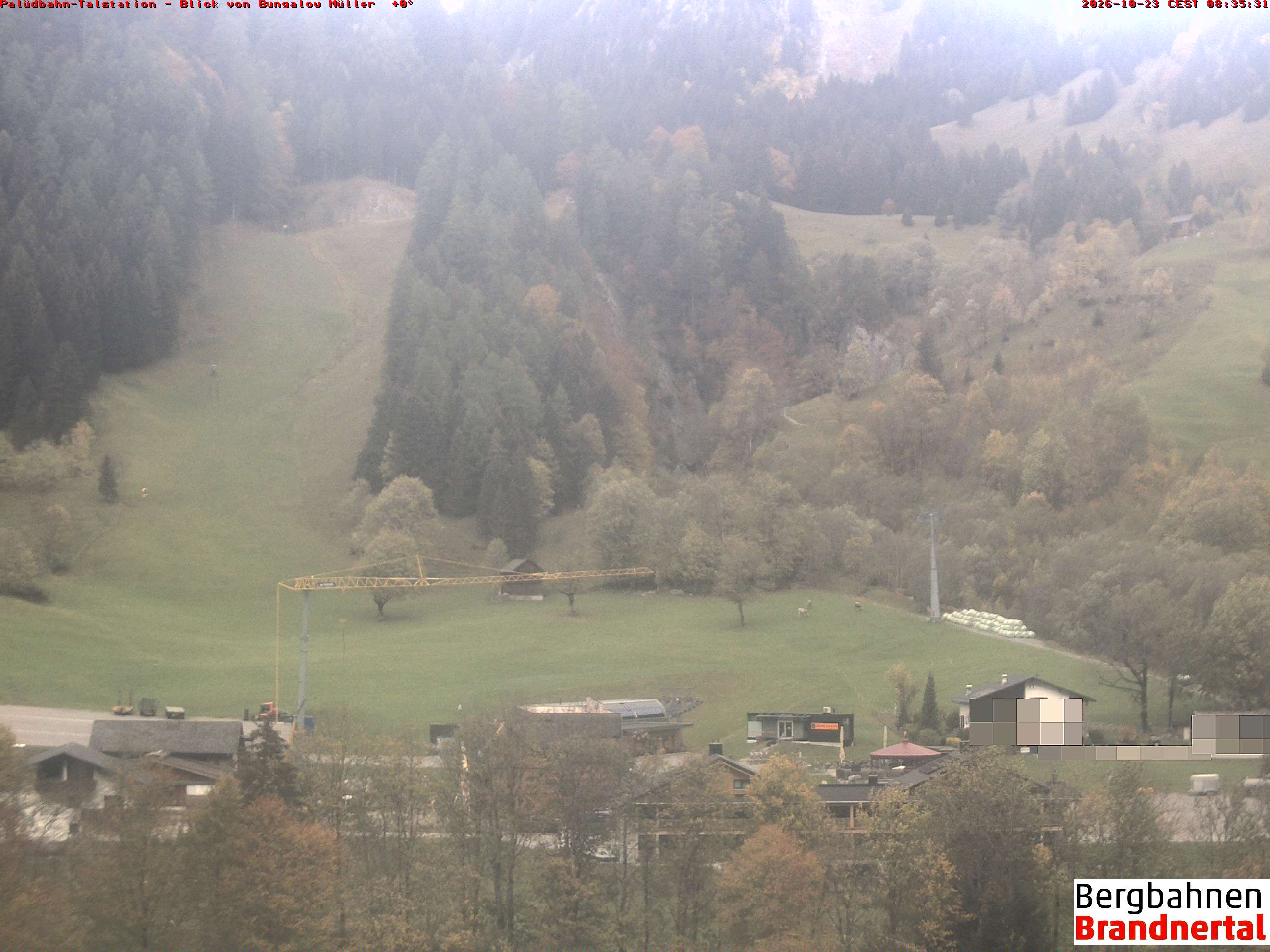 Blick auf Palüdbahn von Bungalow Müller
