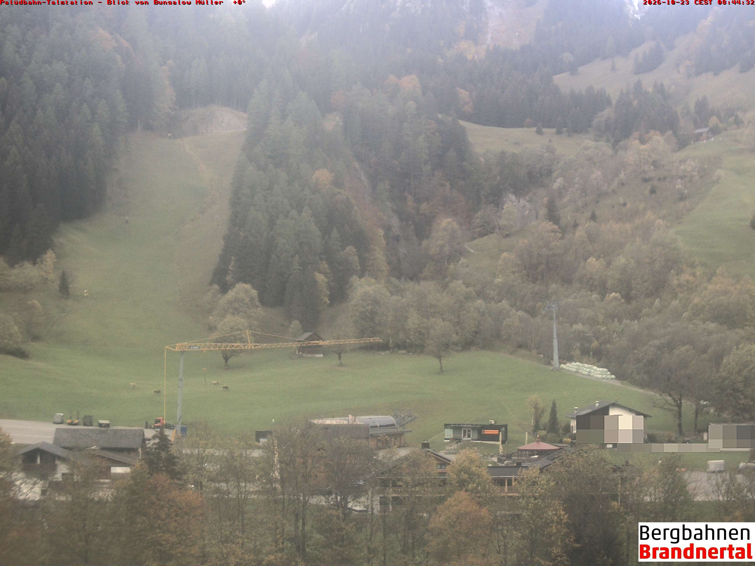 Blick auf Palüdbahn von Bungalow Müller