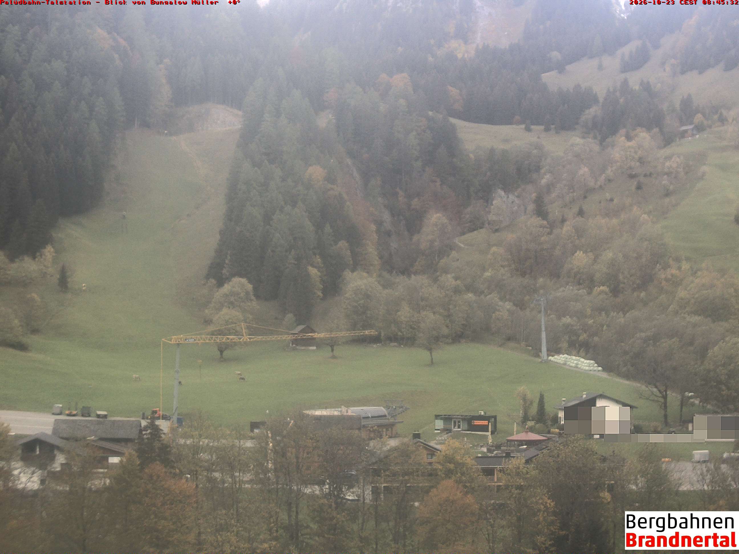 Blick auf Palüdbahn von Bungalow Müller