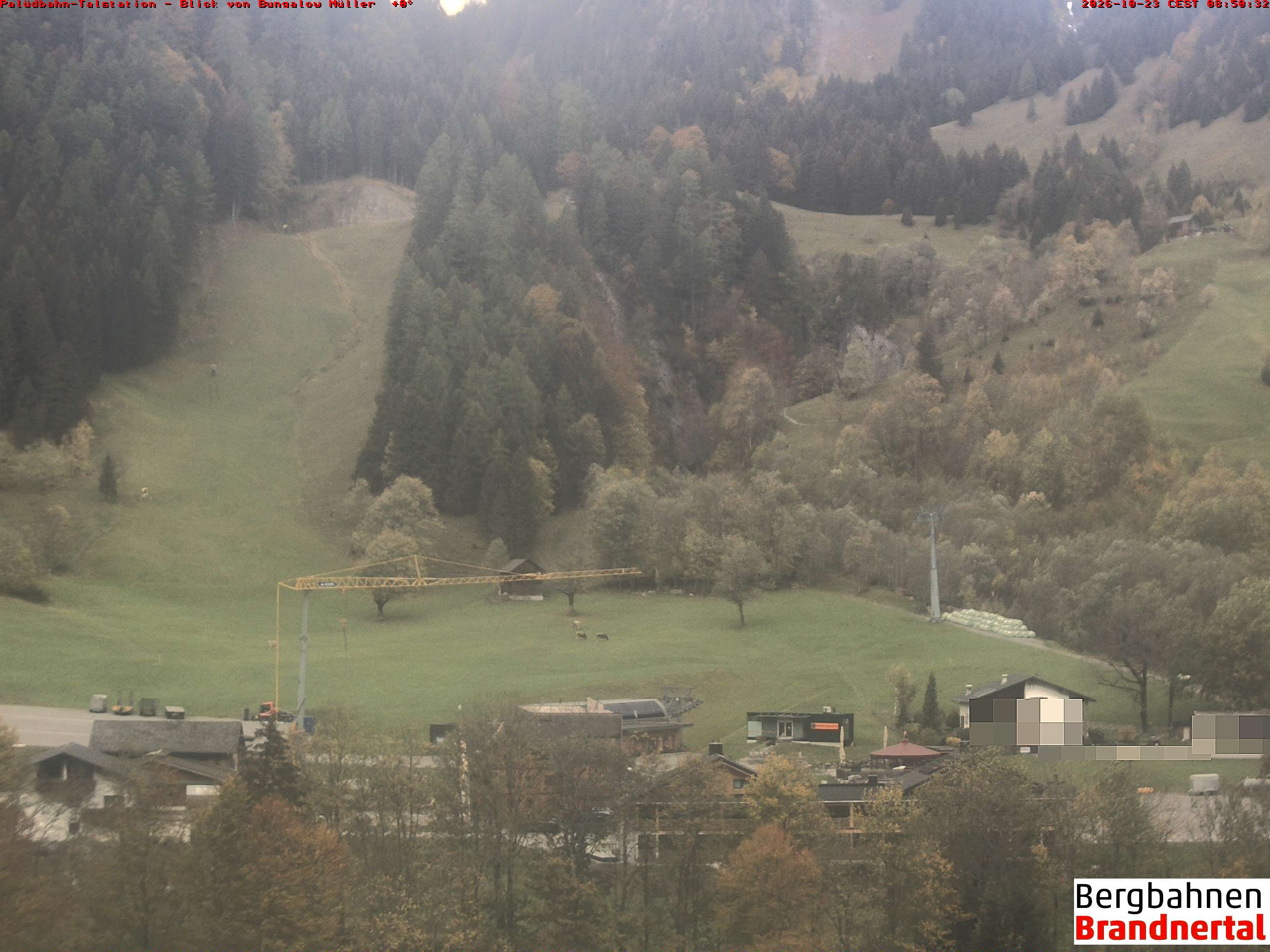 Blick auf Palüdbahn von Bungalow Müller