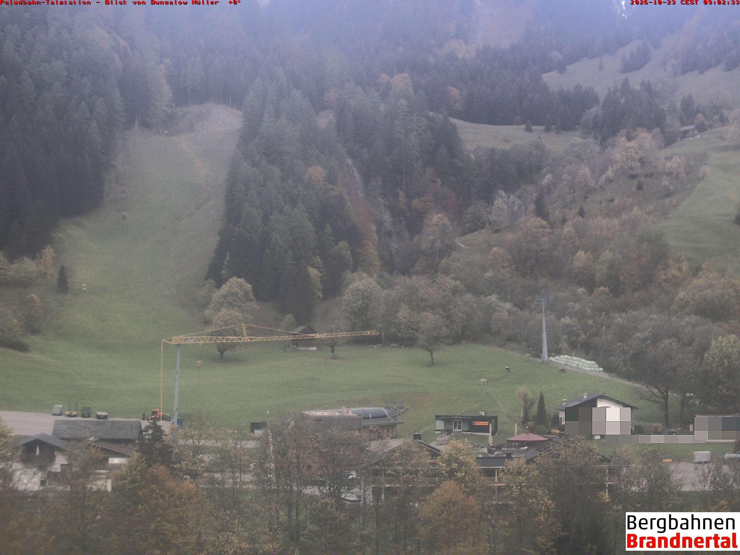 Blick auf Palüdbahn von Bungalow Müller