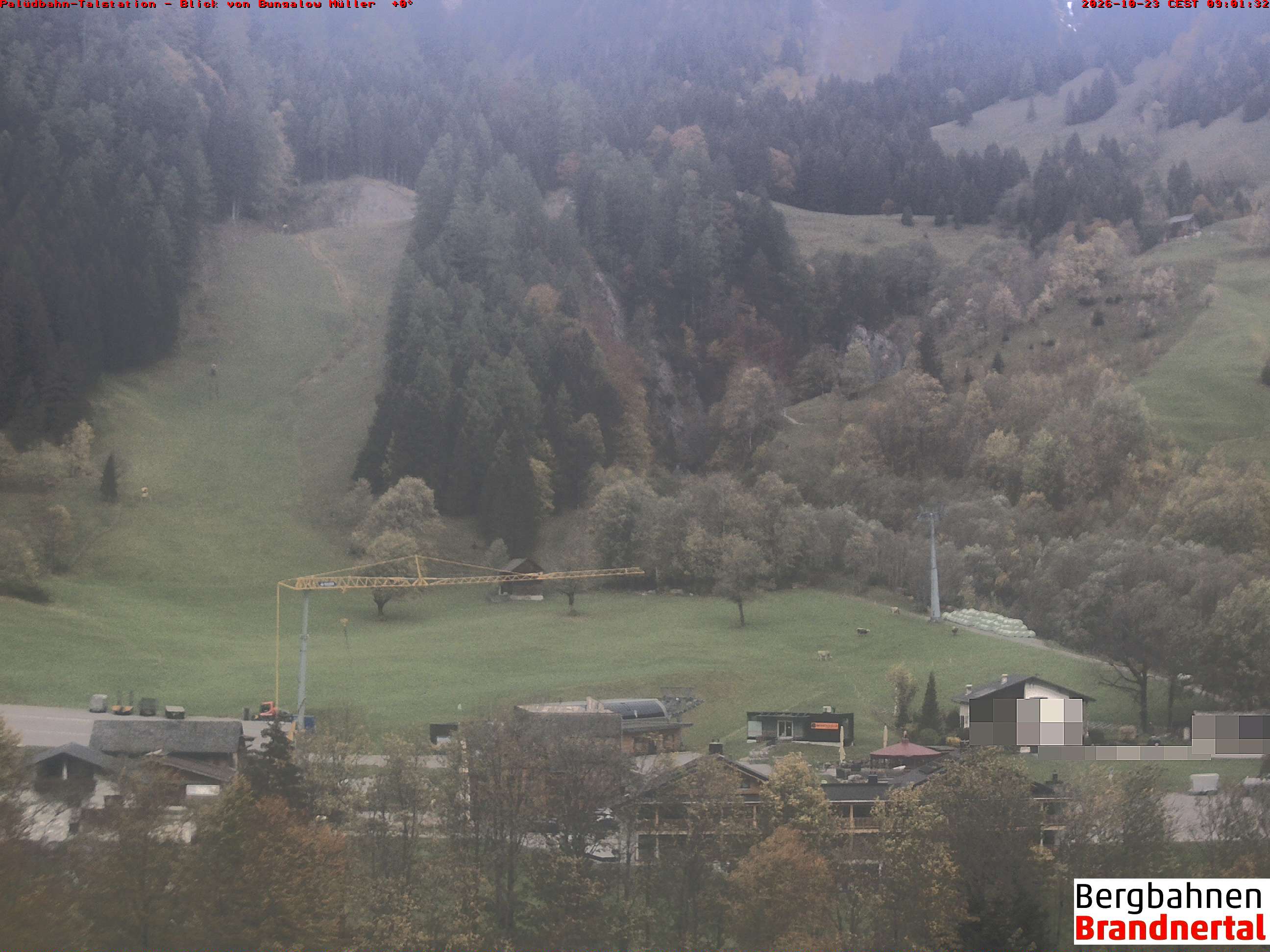 Blick auf Palüdbahn von Bungalow Müller