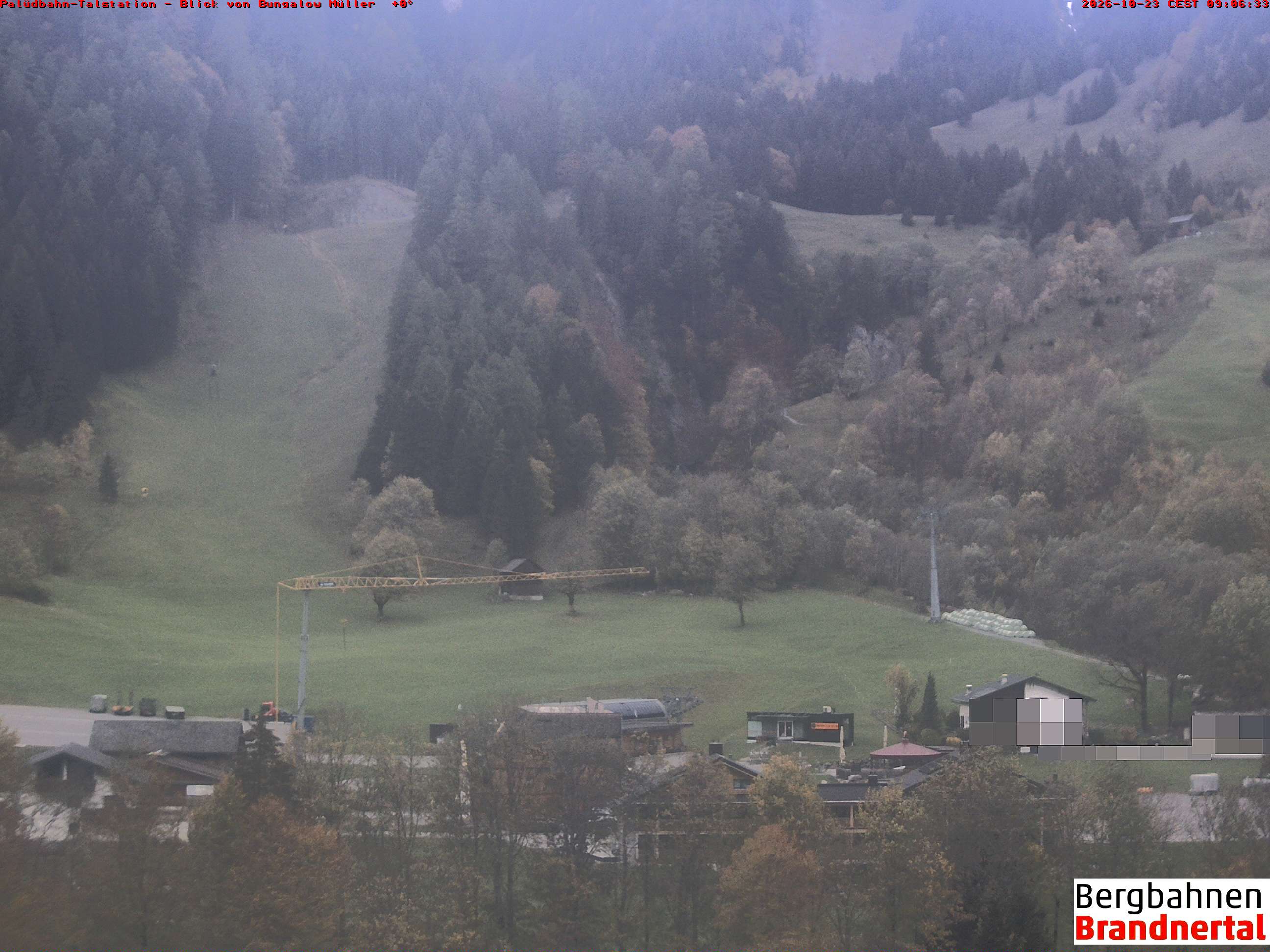 Blick auf Palüdbahn von Bungalow Müller