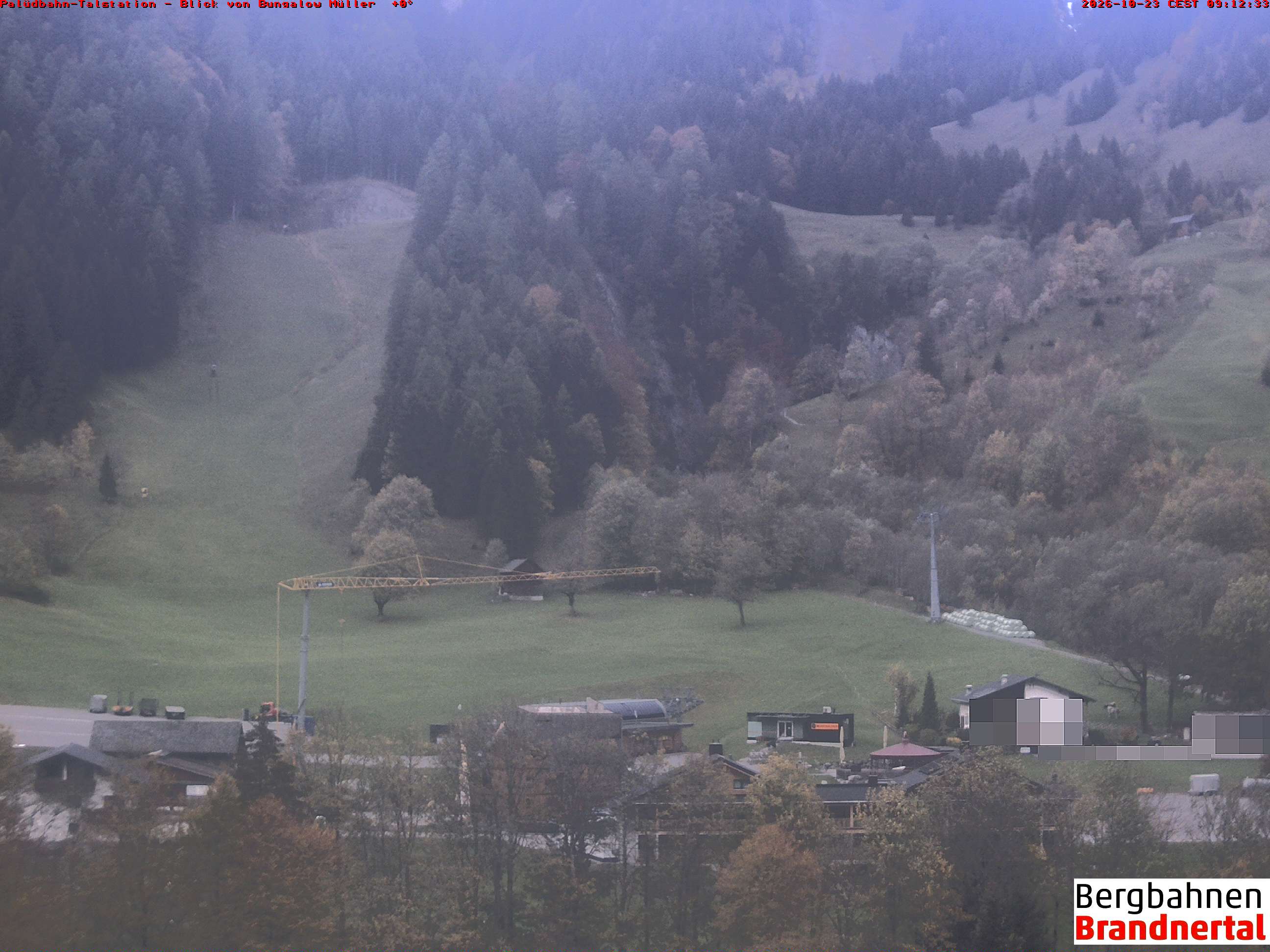 Blick auf Palüdbahn von Bungalow Müller