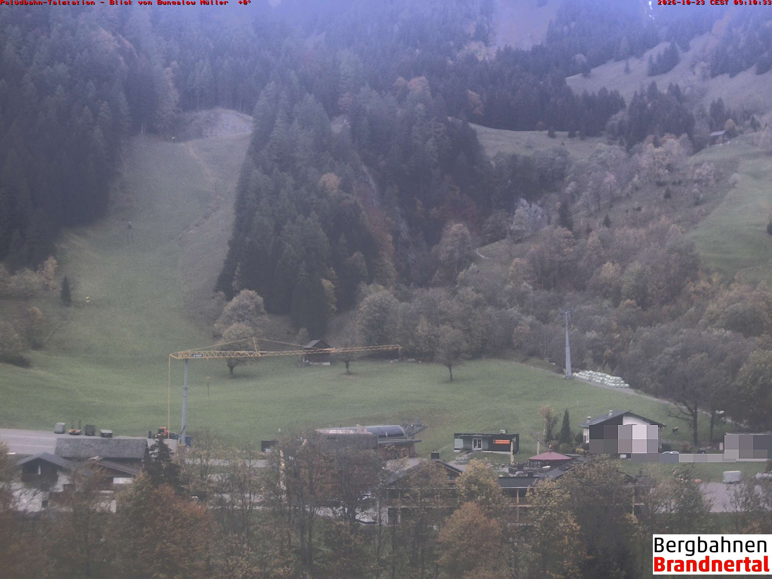 Blick auf Palüdbahn von Bungalow Müller