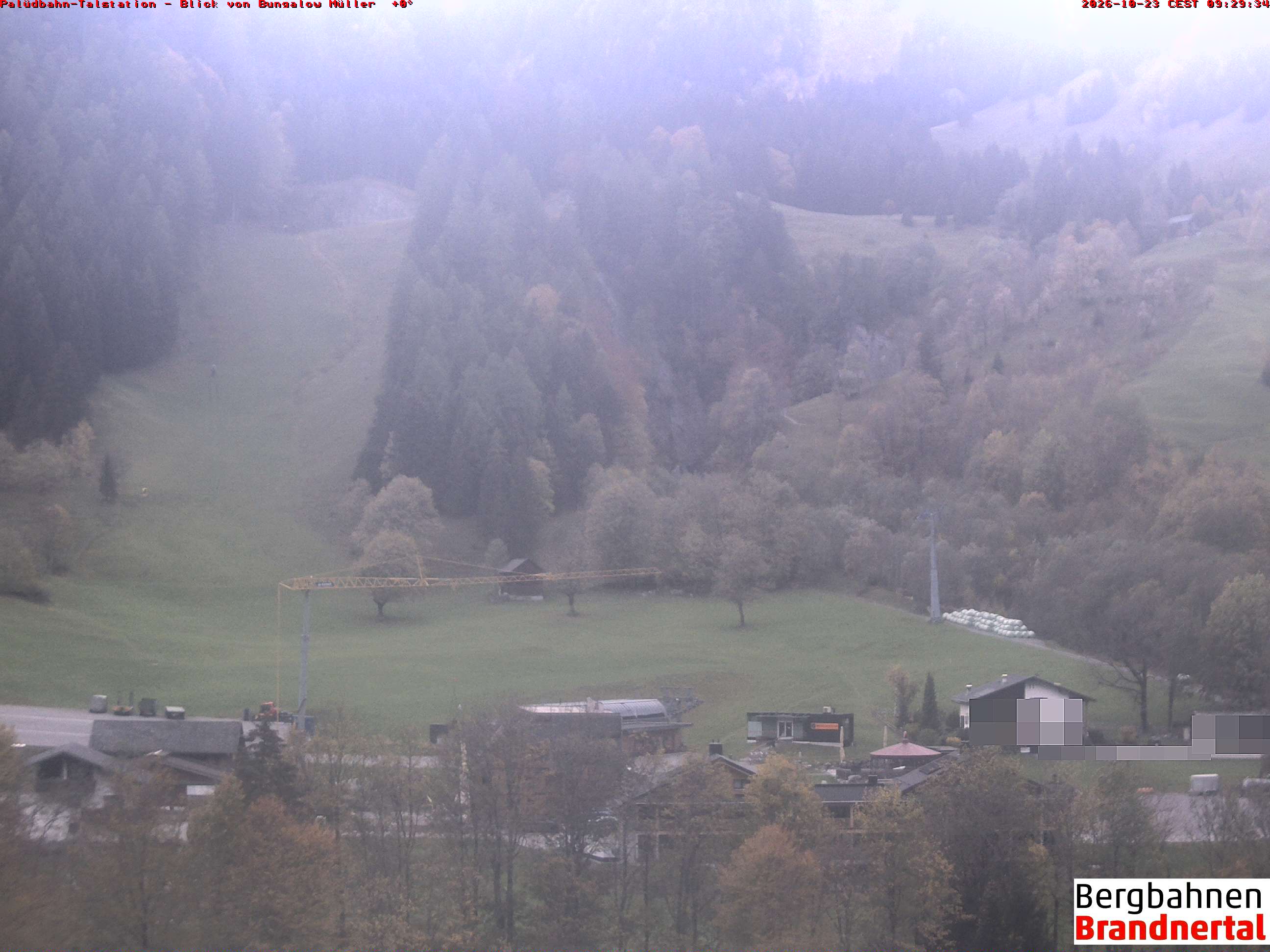 Blick auf Palüdbahn von Bungalow Müller