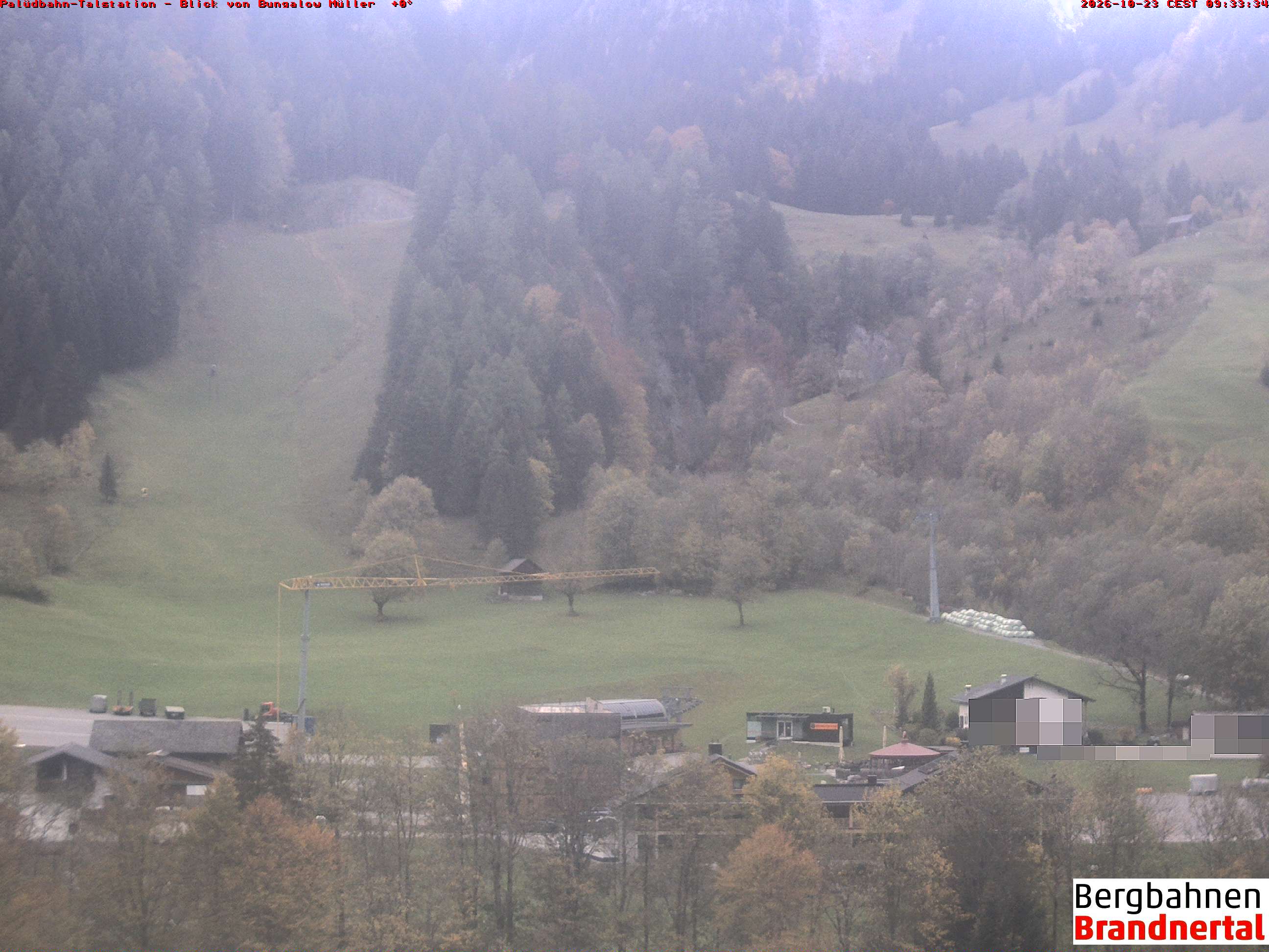 Blick auf Palüdbahn von Bungalow Müller