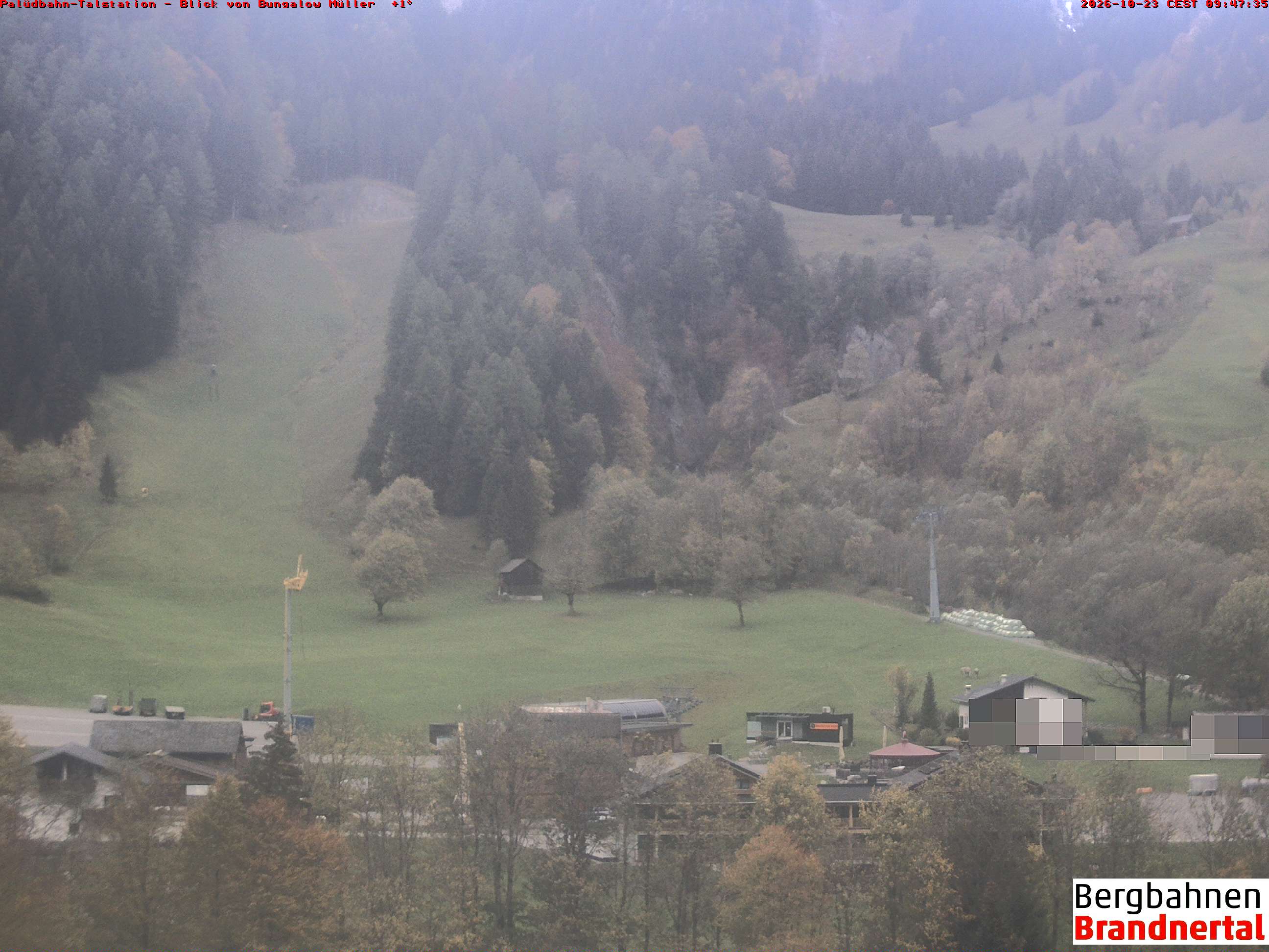 Blick auf Palüdbahn von Bungalow Müller