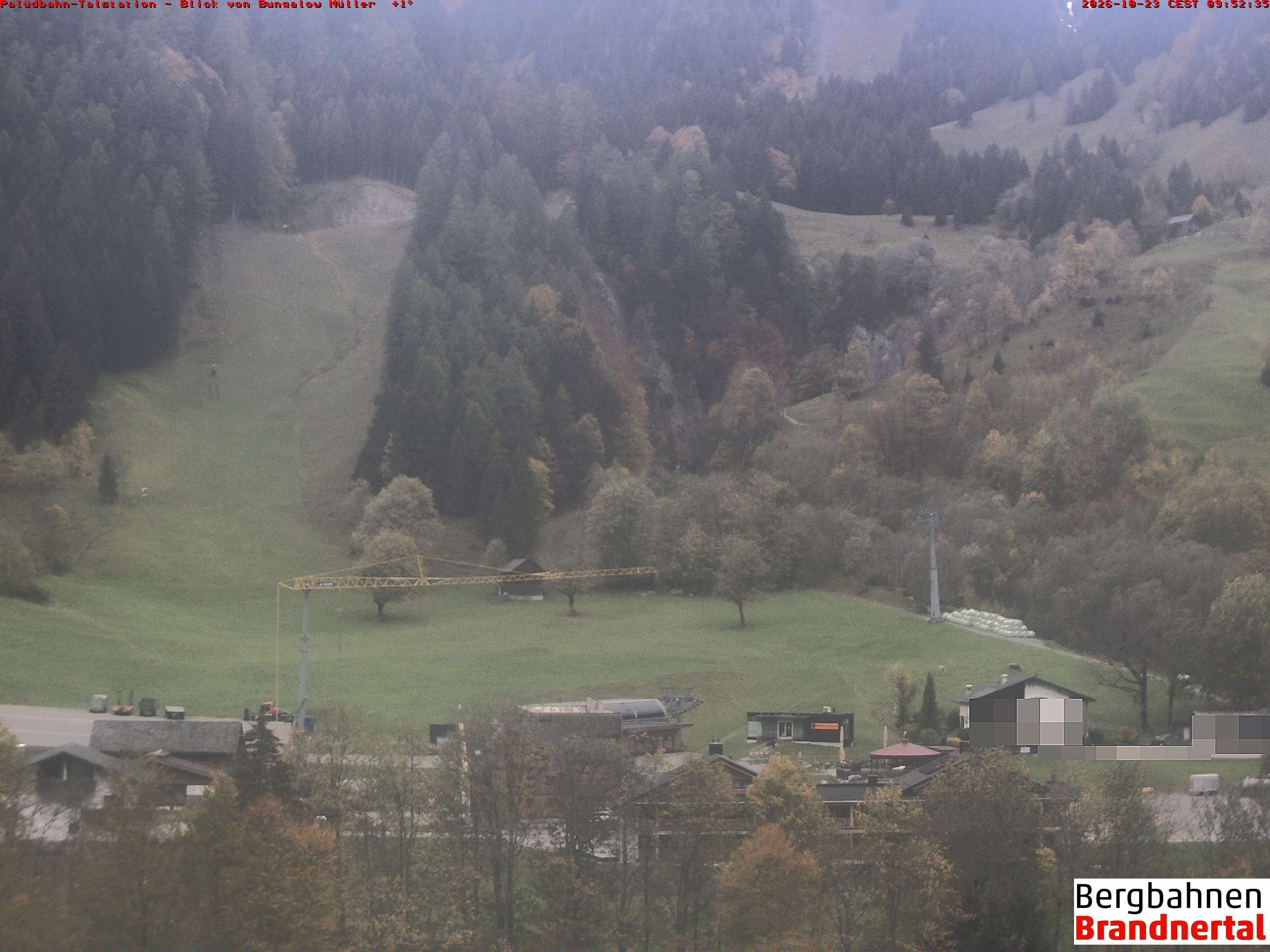 Blick auf Palüdbahn von Bungalow Müller