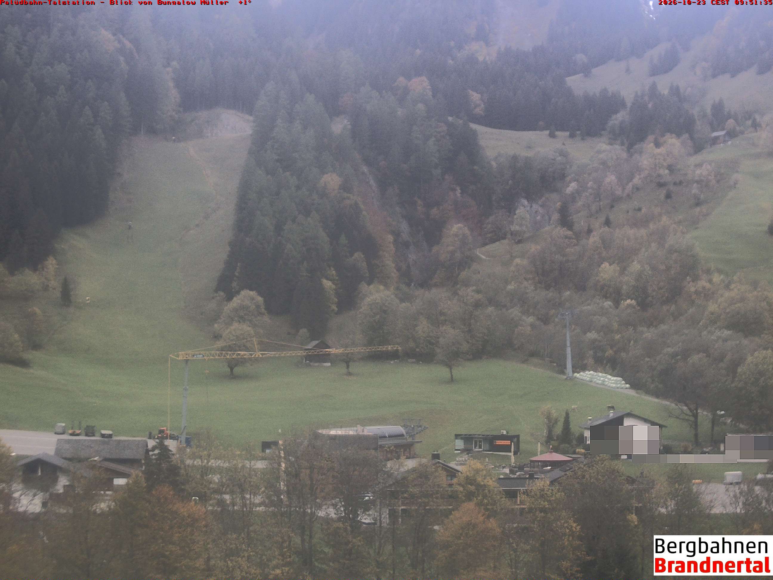 Blick auf Palüdbahn von Bungalow Müller