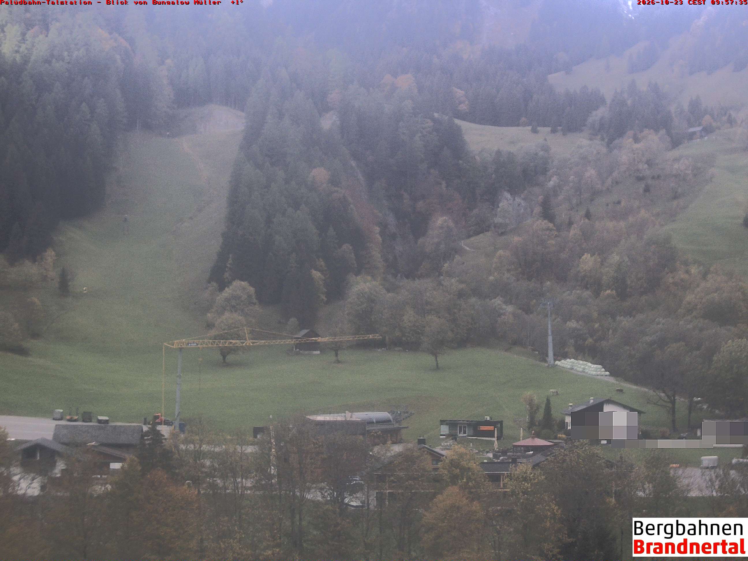 Blick auf Palüdbahn von Bungalow Müller
