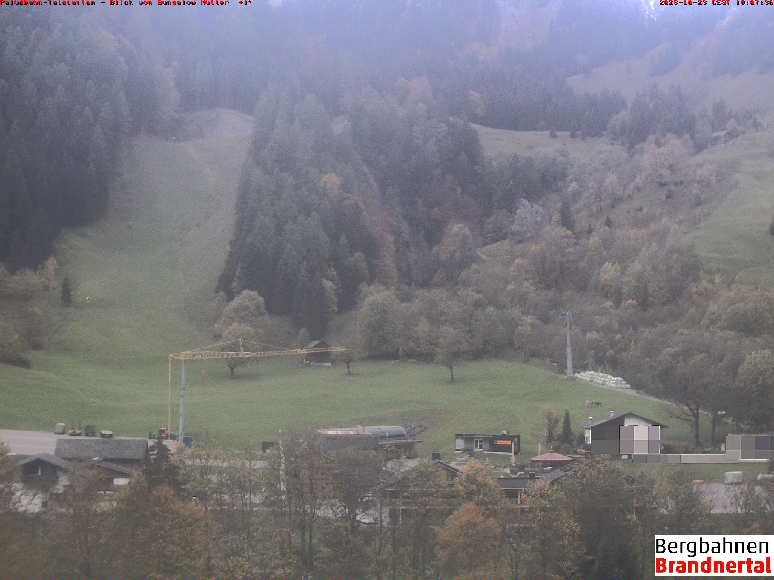 Blick auf Palüdbahn von Bungalow Müller
