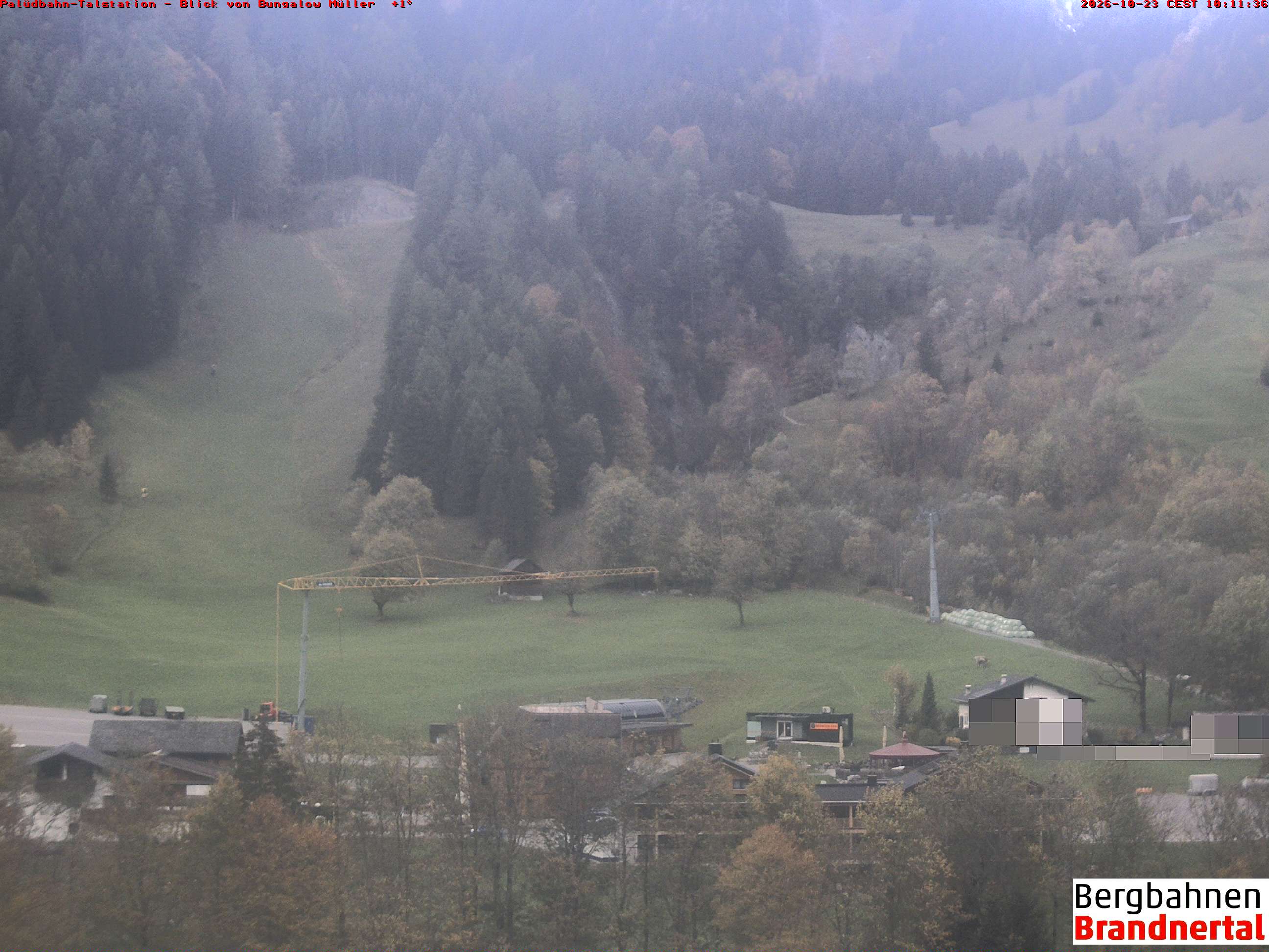 Blick auf Palüdbahn von Bungalow Müller