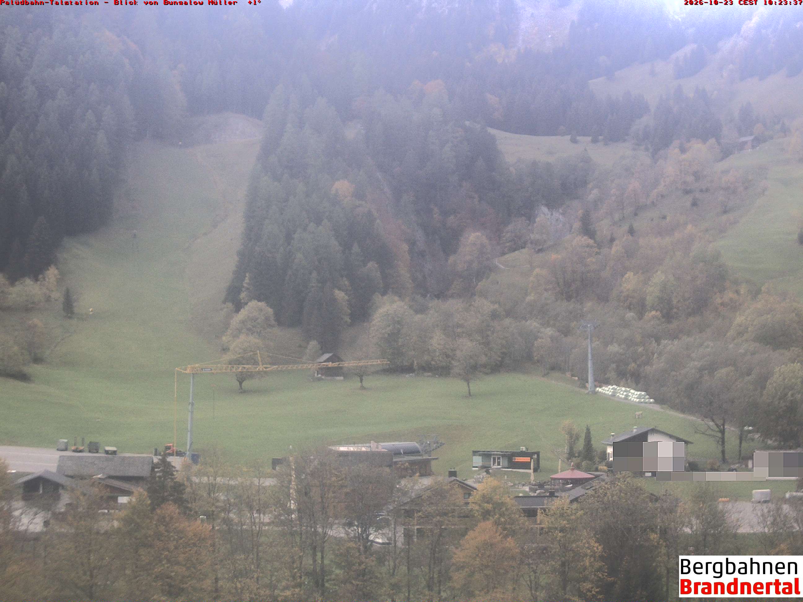 Blick auf Palüdbahn von Bungalow Müller
