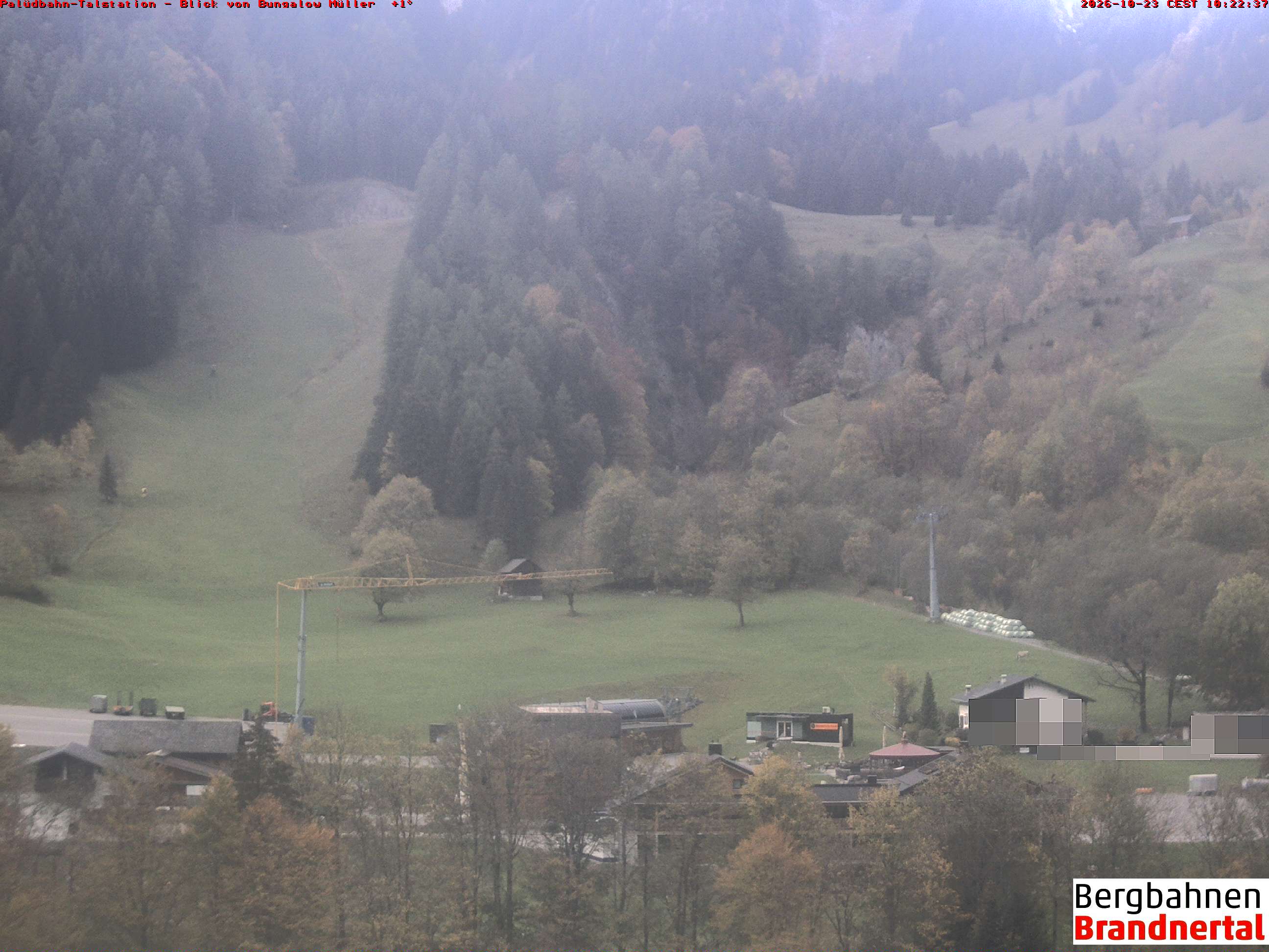 Blick auf Palüdbahn von Bungalow Müller