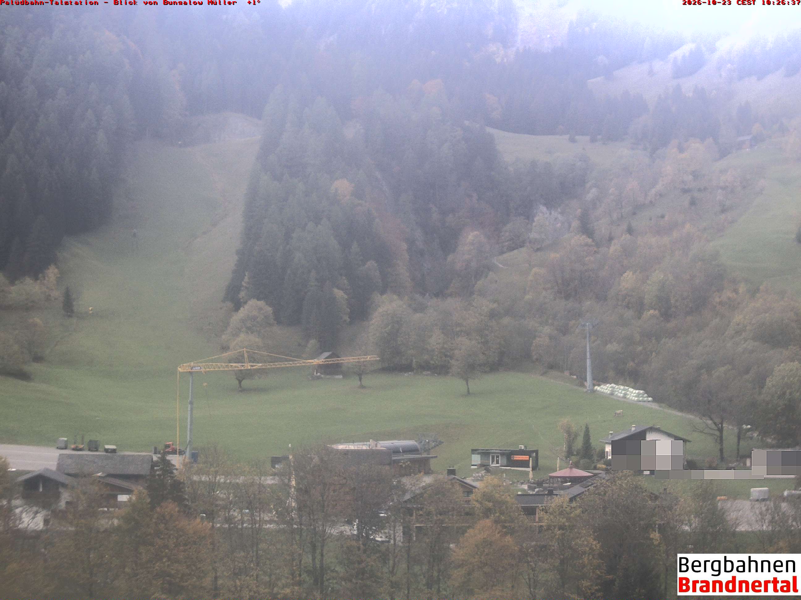 Blick auf Palüdbahn von Bungalow Müller