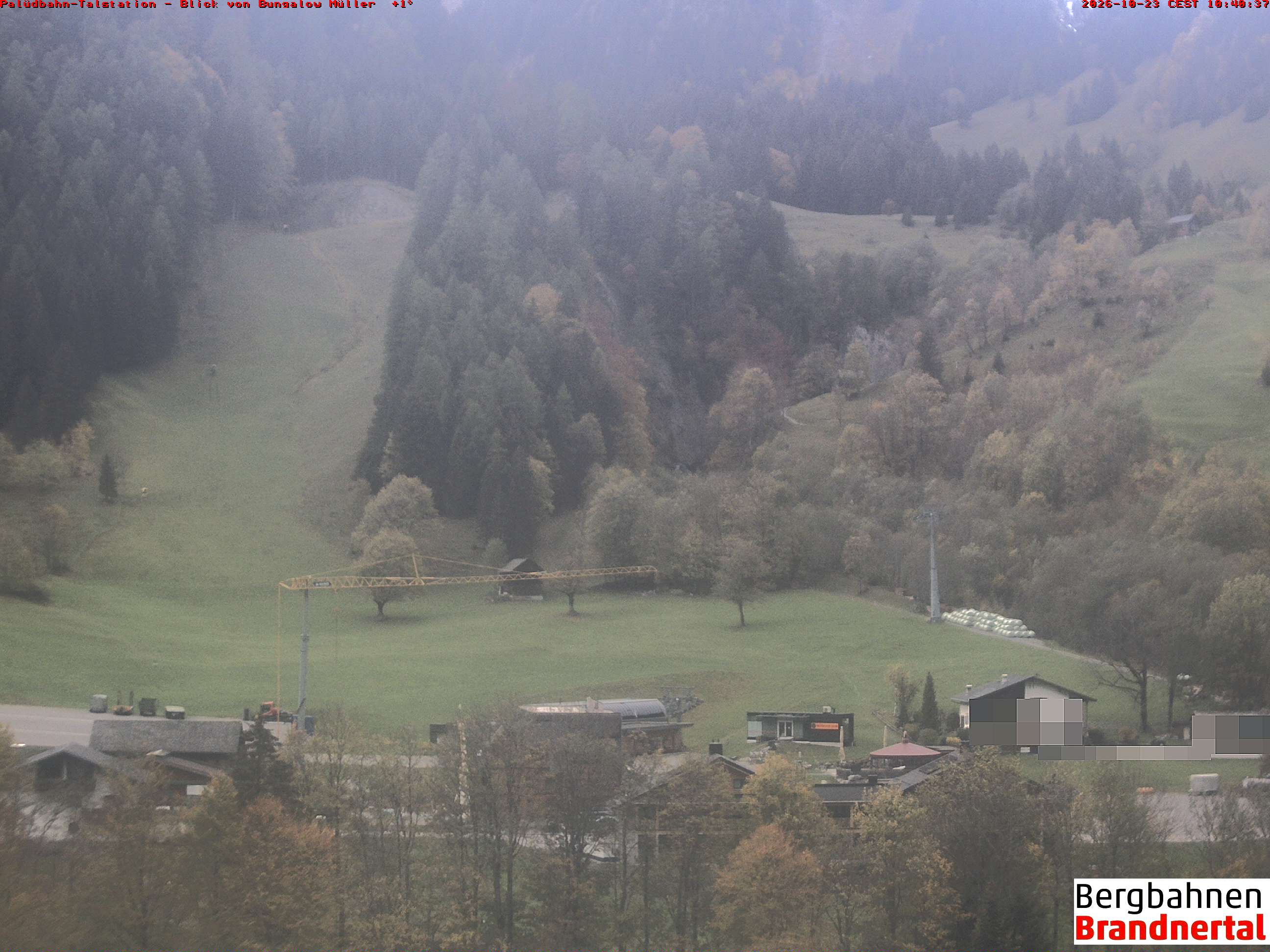Blick auf Palüdbahn von Bungalow Müller