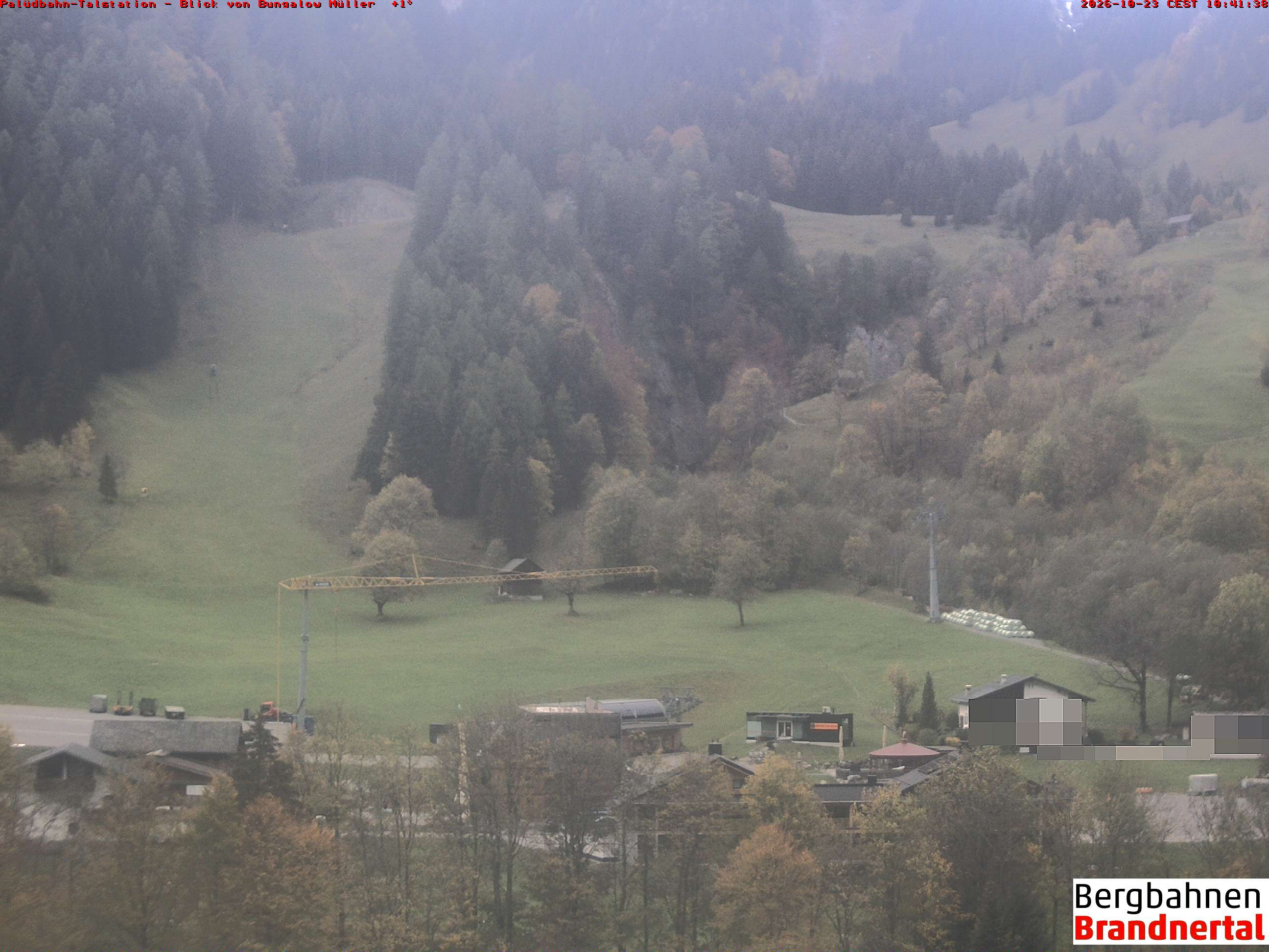 Blick auf Palüdbahn von Bungalow Müller