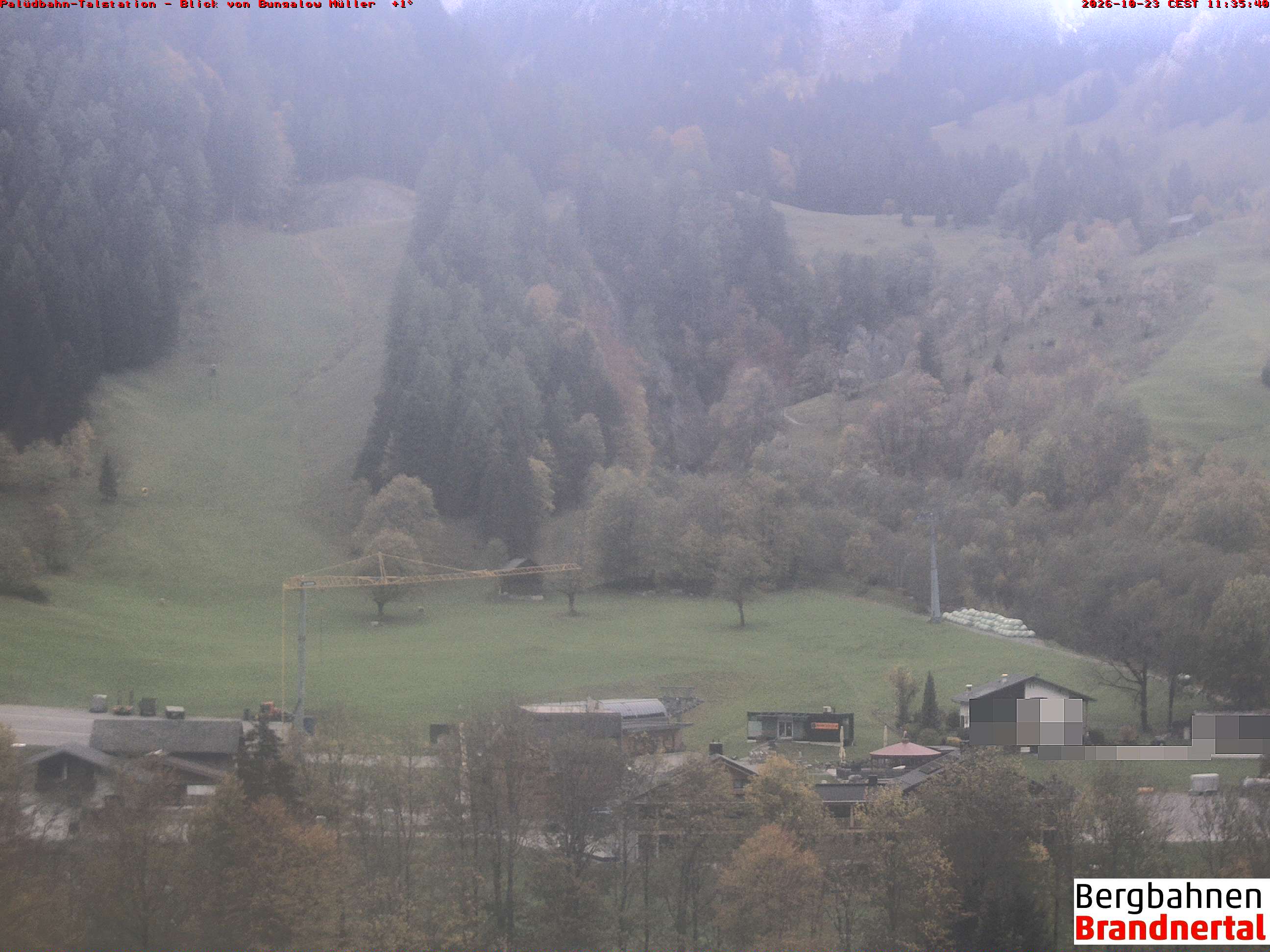 Blick auf Palüdbahn von Bungalow Müller
