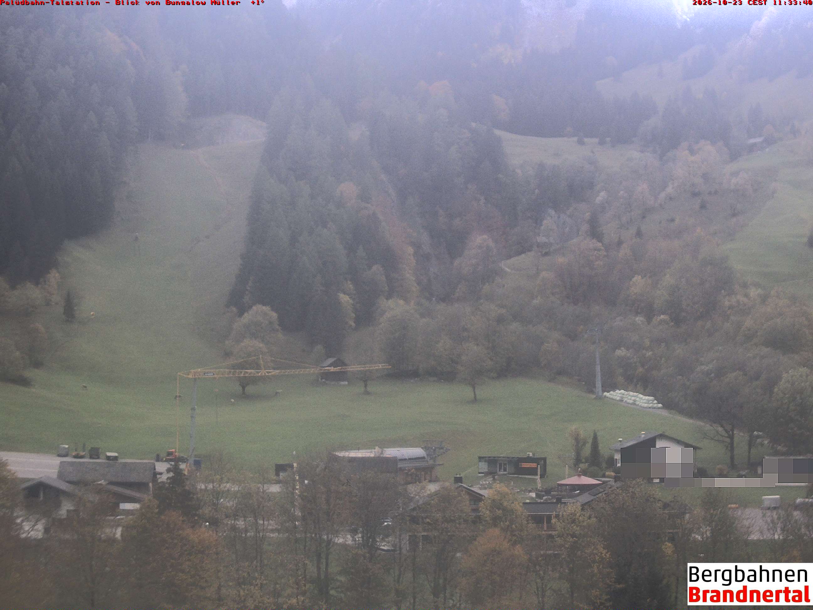Blick auf Palüdbahn von Bungalow Müller