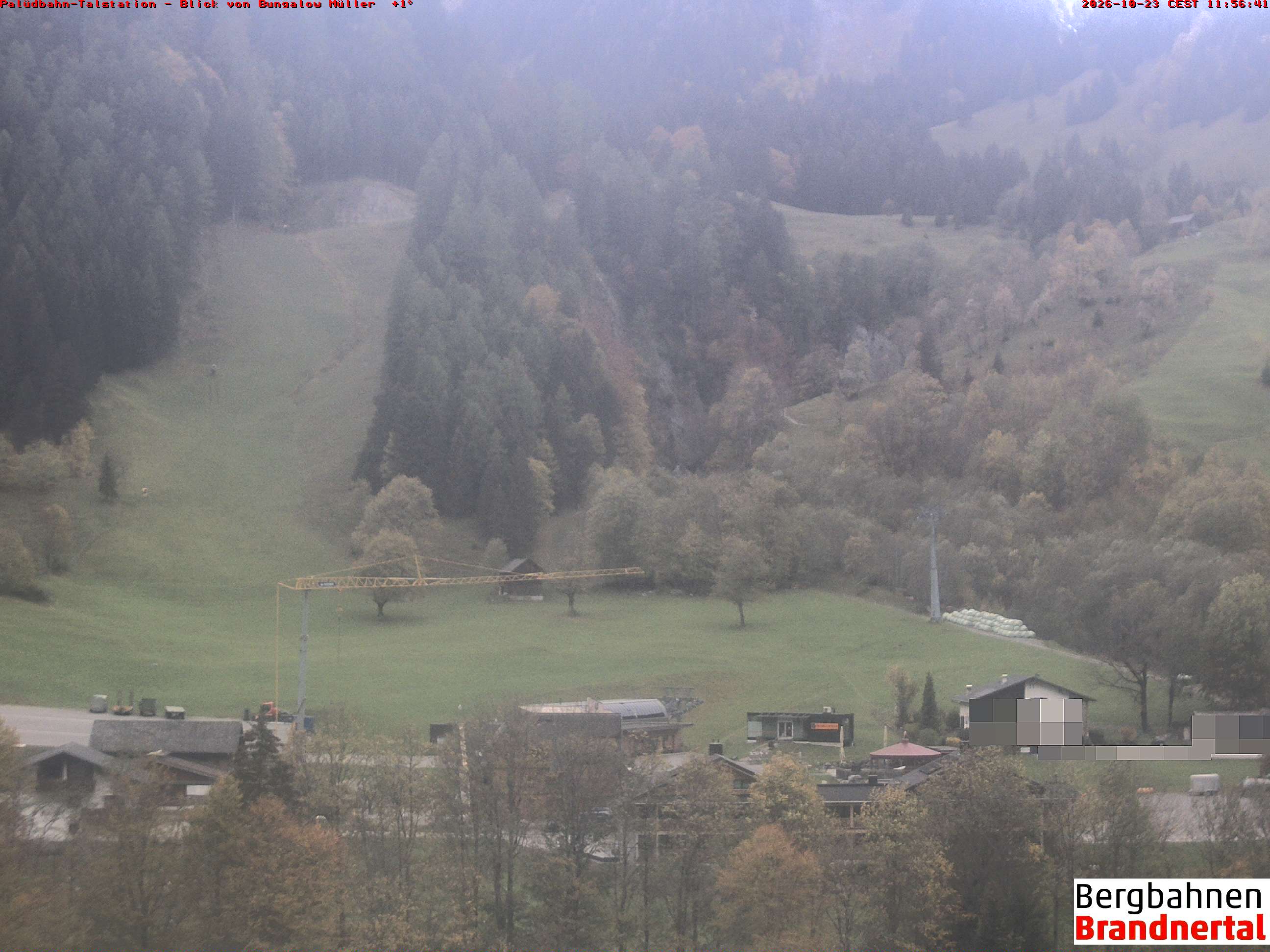 Blick auf Palüdbahn von Bungalow Müller