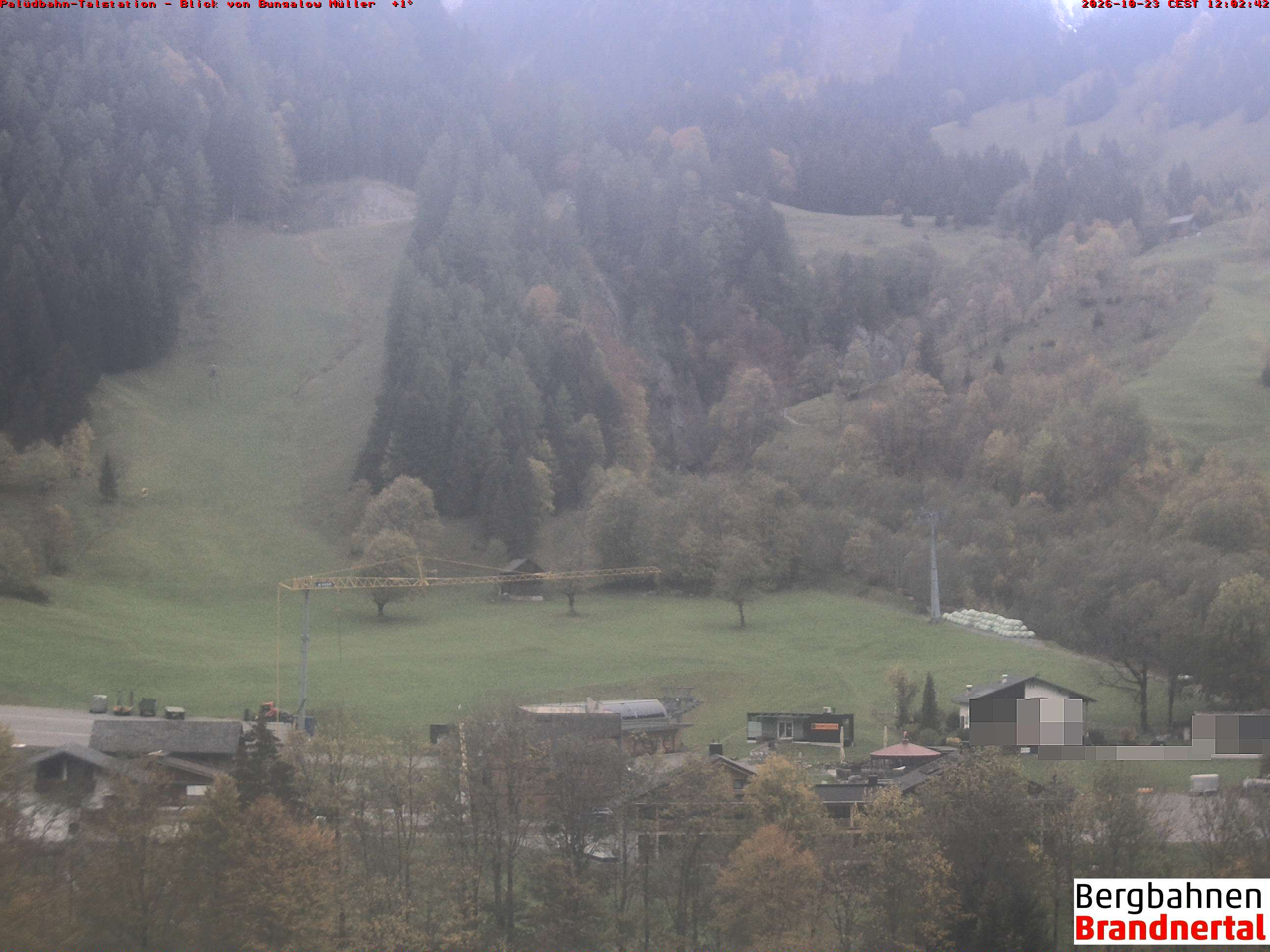 Blick auf Palüdbahn von Bungalow Müller